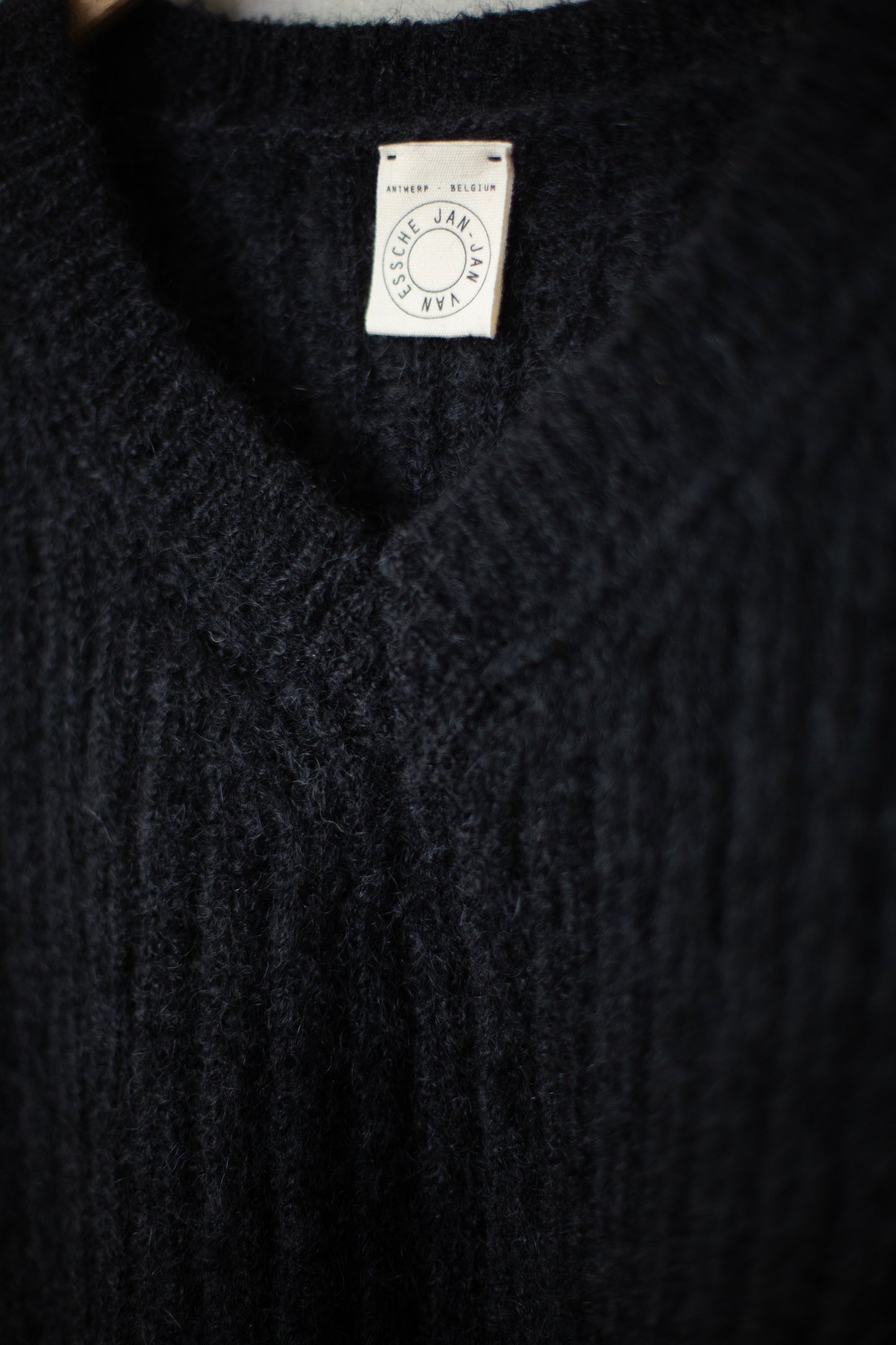 KNIT#72 - GOAT MOHAIR BLACK