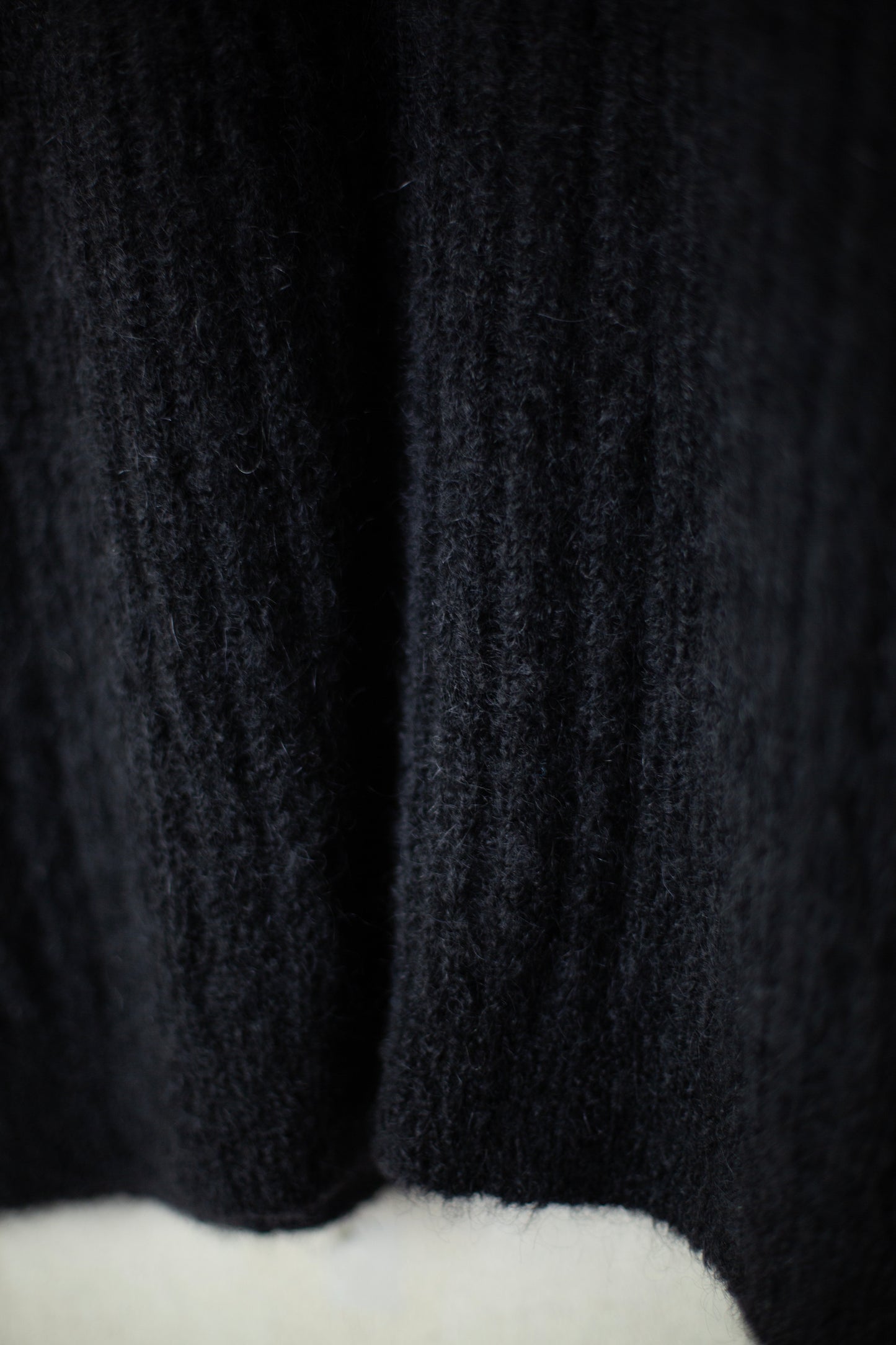 KNIT#72 - GOAT MOHAIR BLACK