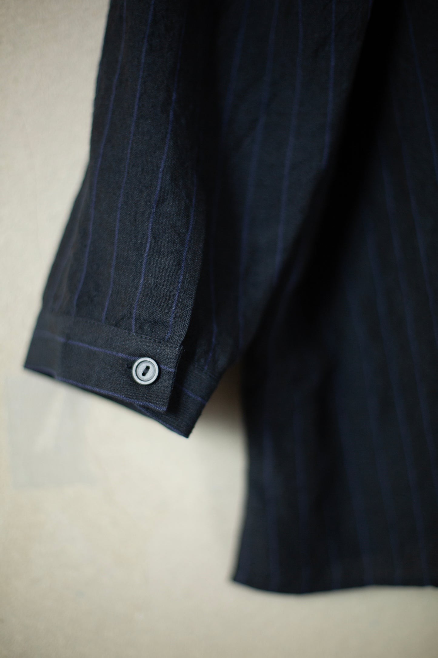 THE DRAUGHTSMAN SHIRT IN BUTCHER STRIPE INK