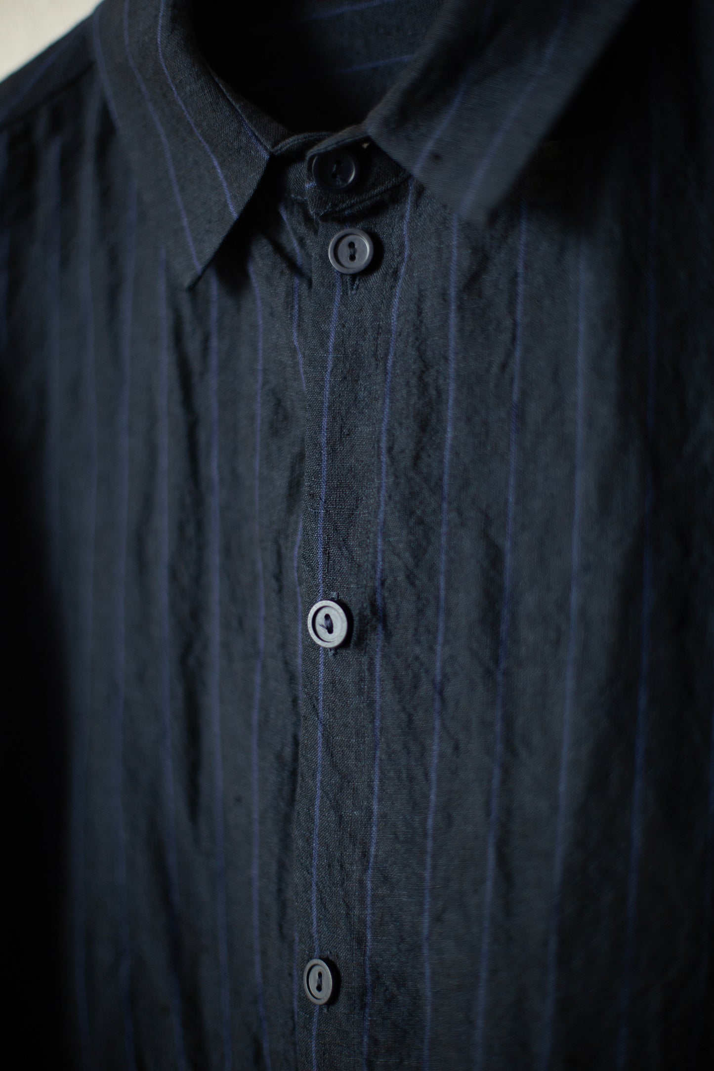 THE DRAUGHTSMAN SHIRT IN BUTCHER STRIPE INK