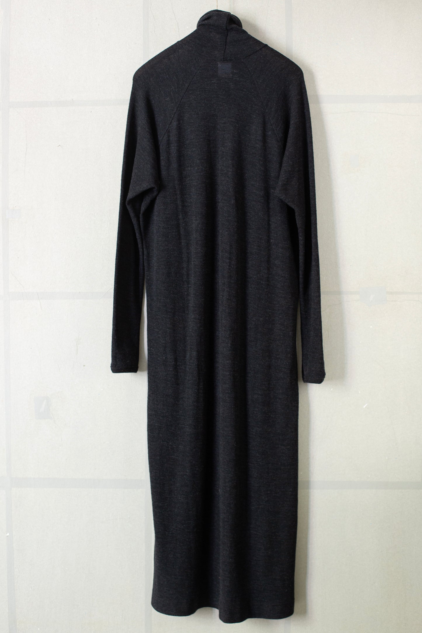 TEE#90 - WOOL 2/2 RIB ANTHRACITE