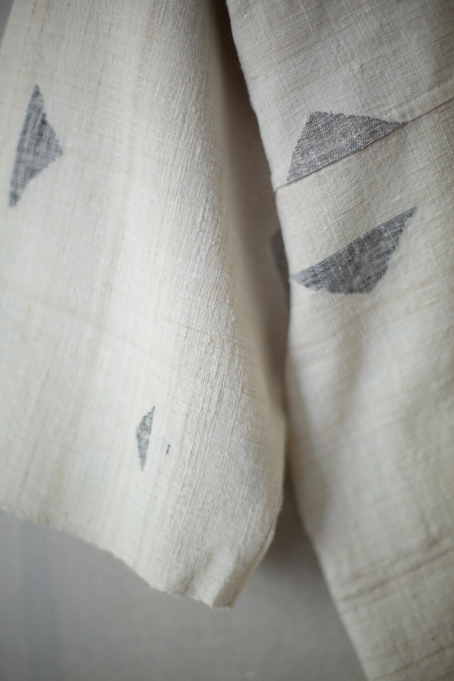 SHIRT#108 - HANDWOVEN GREY PEAKS