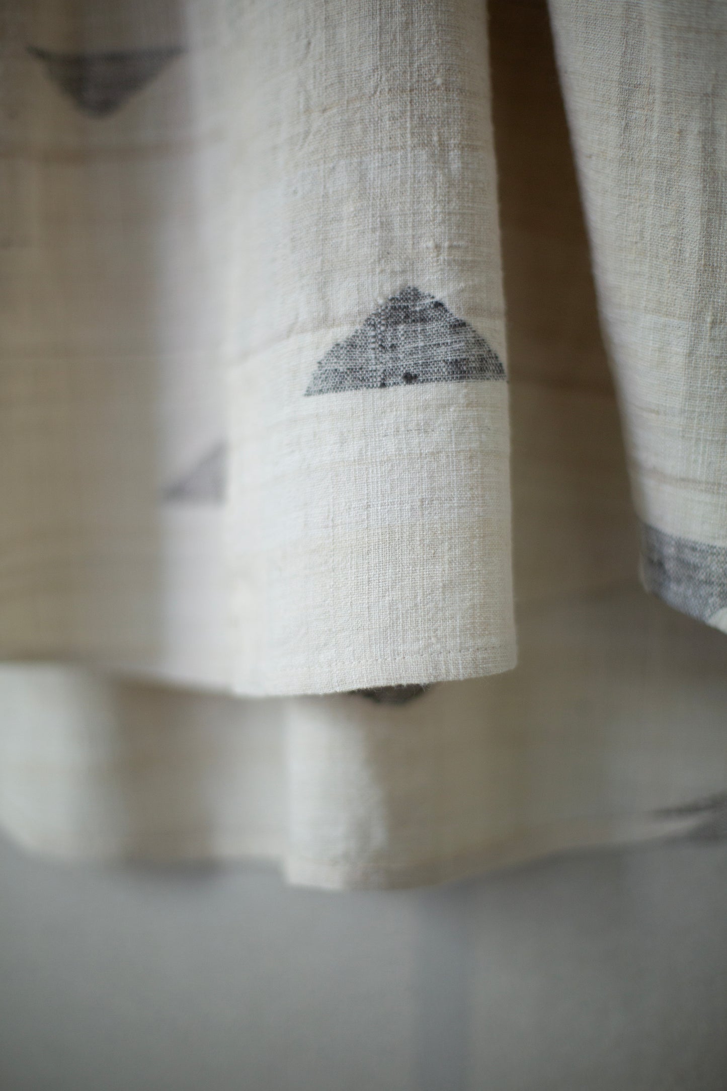 SHIRT#108 - HANDWOVEN GREY PEAKS