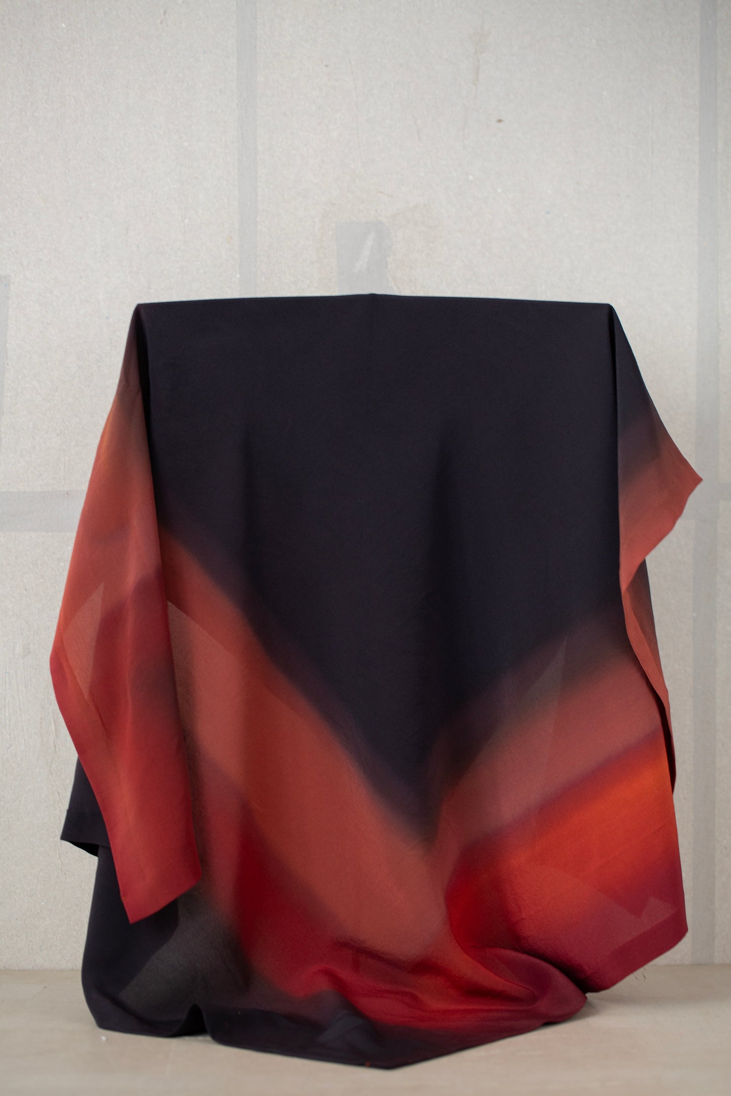 RUST CARRé (L) Hand Dyed Scarf - SERIE NR. 036