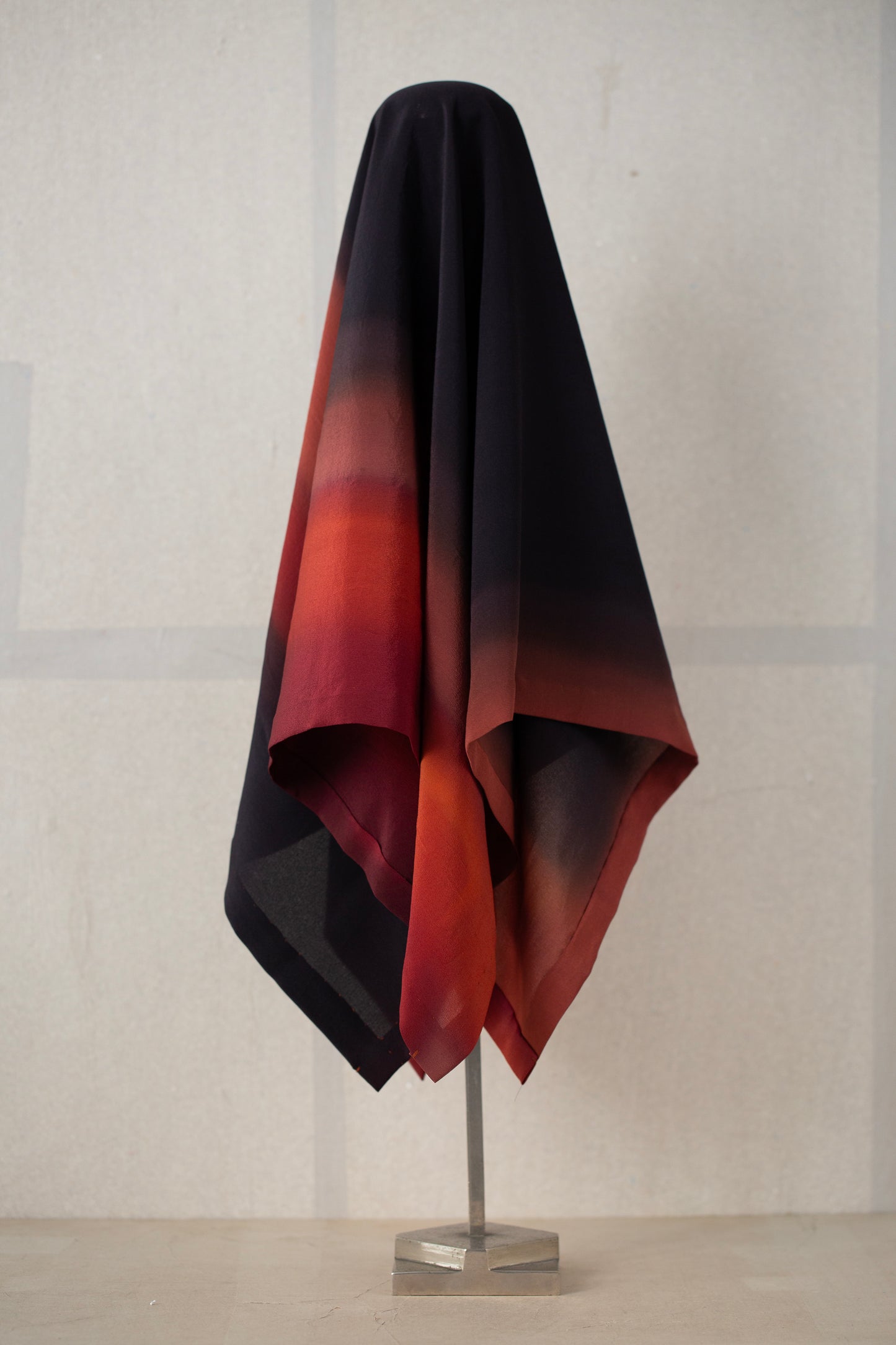 RUST CARRé (L) Hand Dyed Scarf - SERIE NR. 036