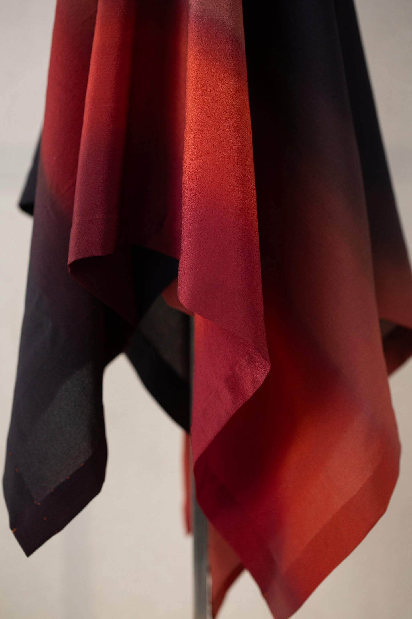 RUST CARRé (L) Hand Dyed Scarf - SERIE NR. 036