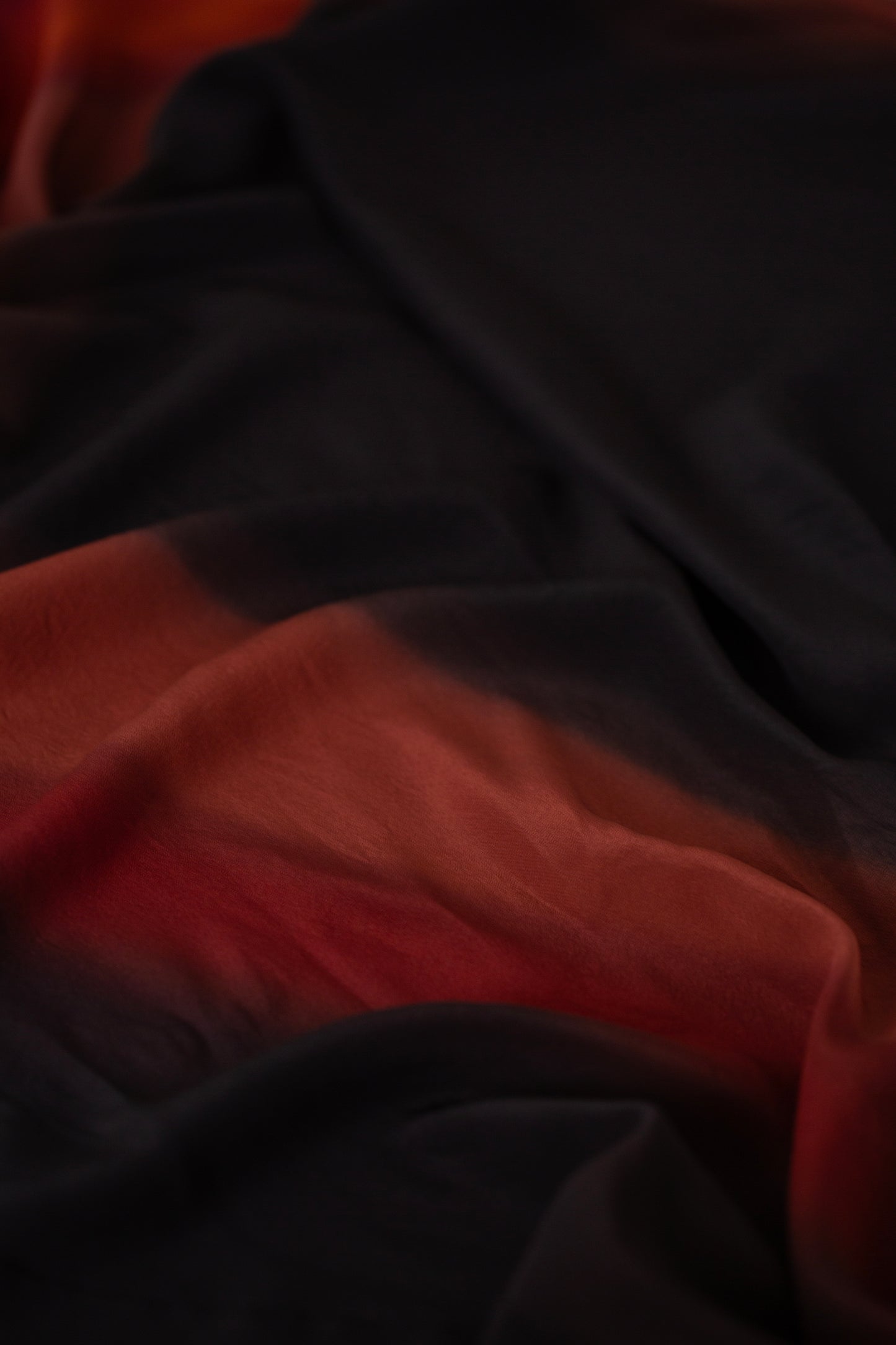 RUST CARRé (L) Hand Dyed Scarf - SERIE NR. 036