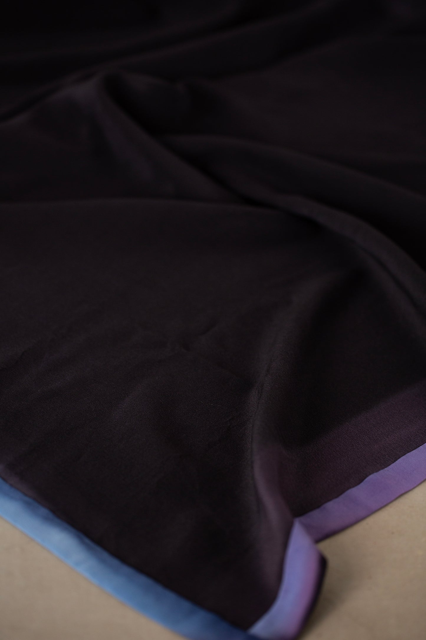 NIGHT CARRé (L) Hand Dyed Scarf - SERIE NR. 042