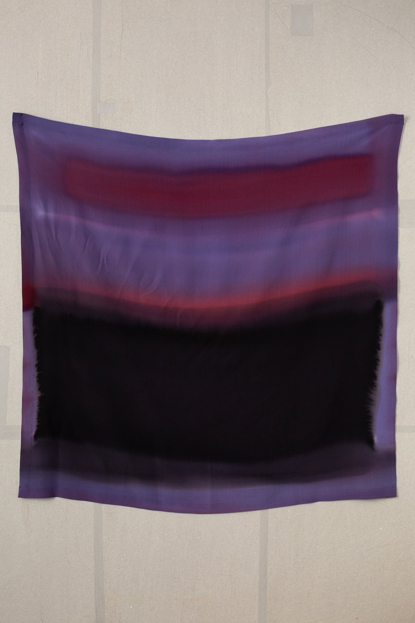 LAVENDER CARRé (L) Hand Dyed Scarf - SERIE NR. 038