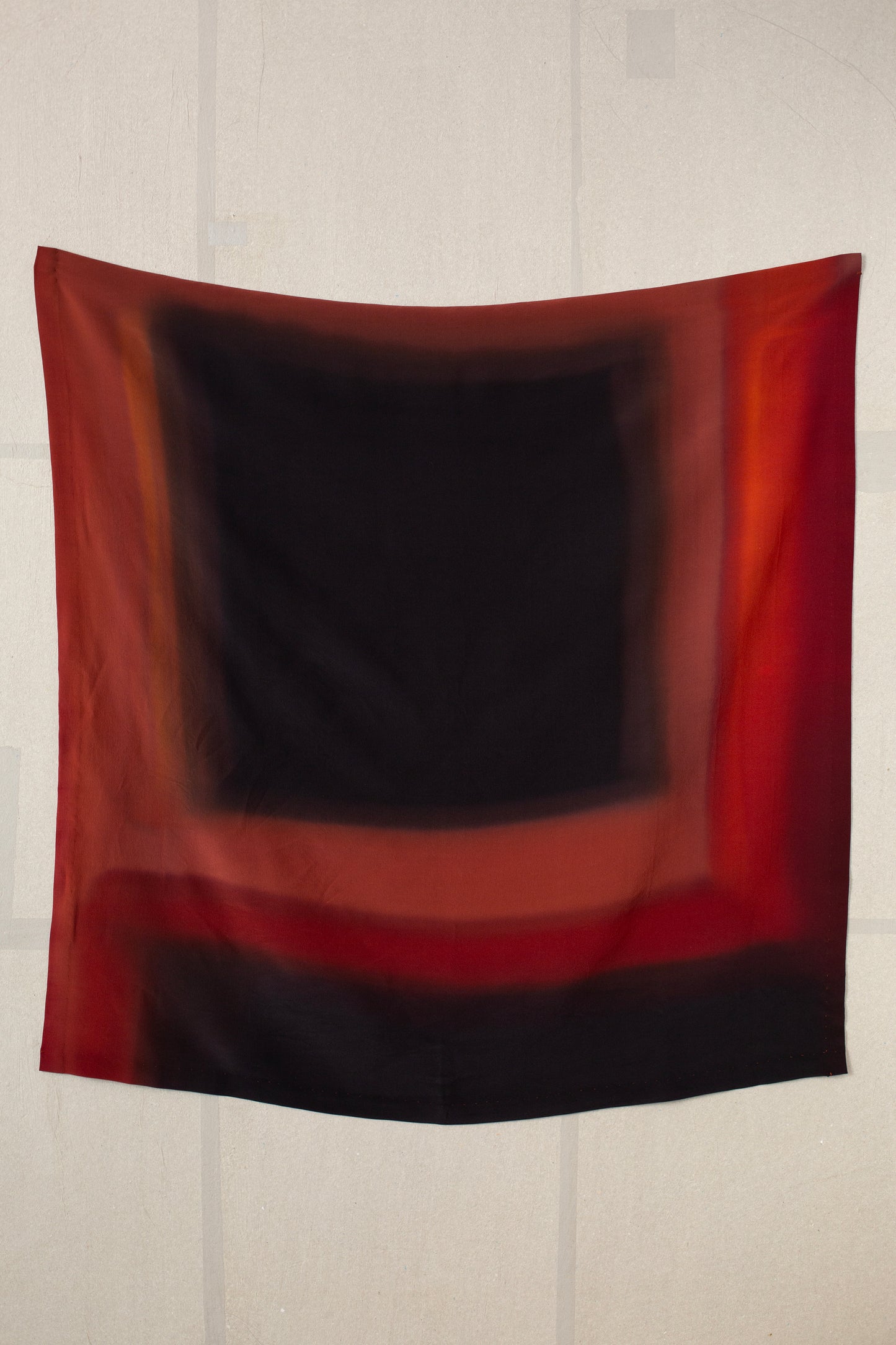 RUST CARRé (L) Hand Dyed Scarf - SERIE NR. 036