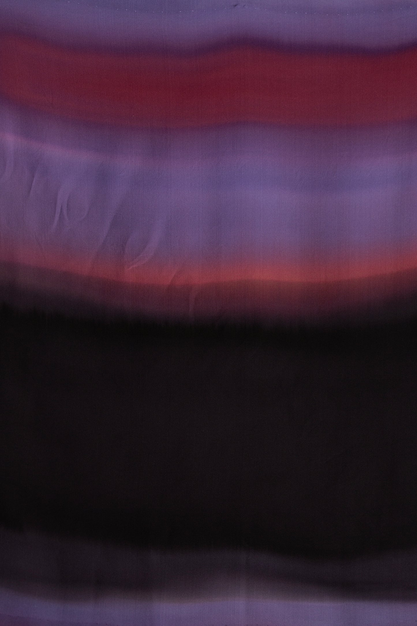 LAVENDER CARRé (L) Hand Dyed Scarf - SERIE NR. 038