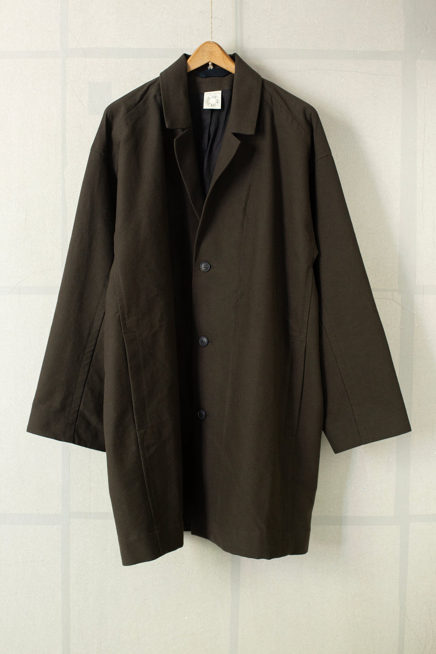 COAT#33 - ANTIQUE COTTON CLOTH FOREST