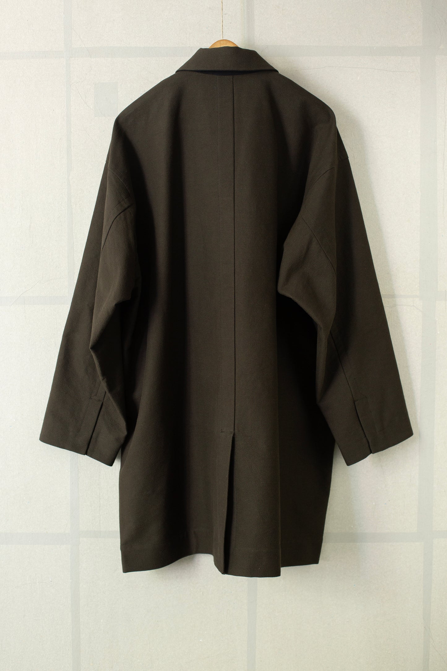 COAT#33 - ANTIQUE COTTON CLOTH FOREST