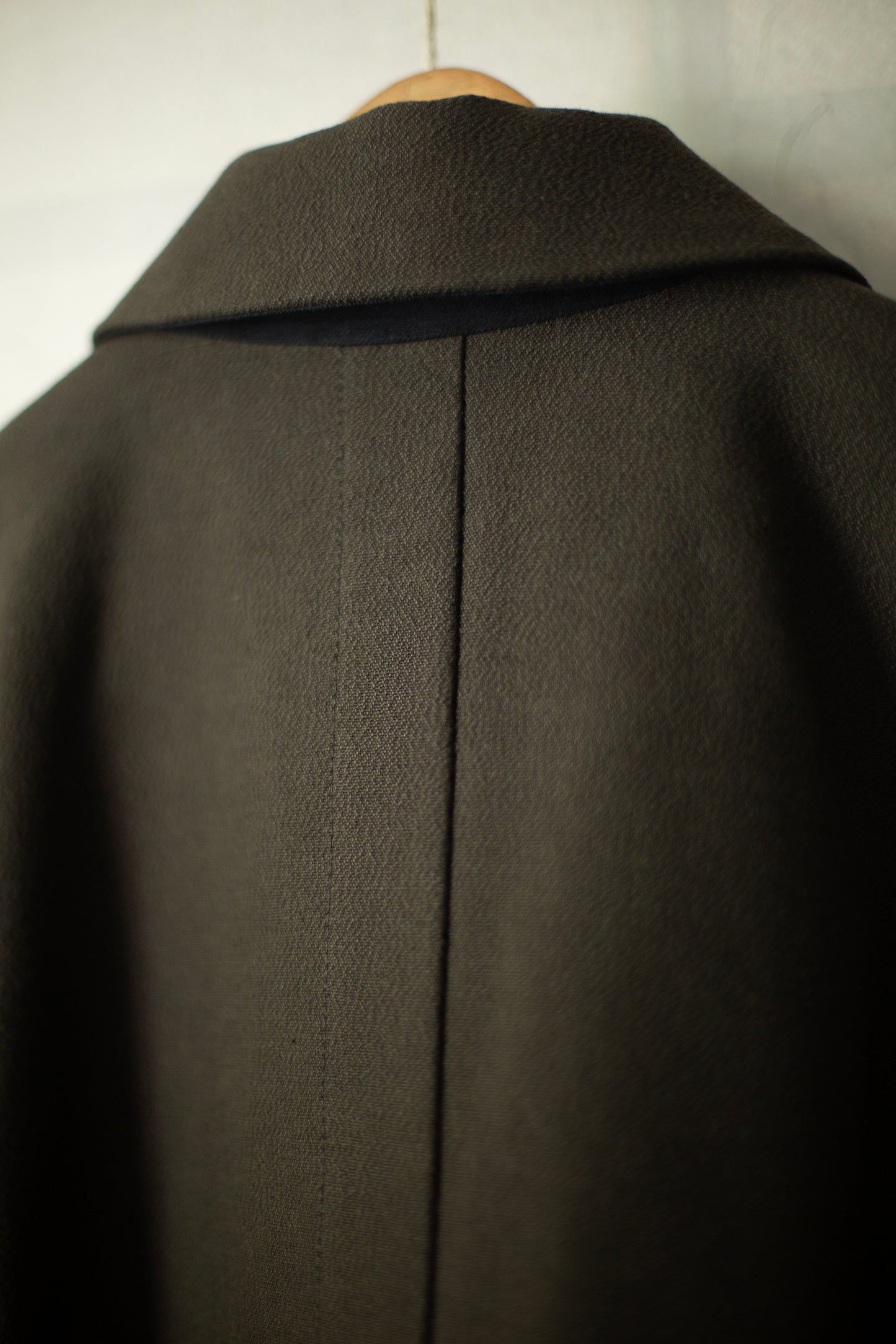 COAT#33 - ANTIQUE COTTON CLOTH FOREST
