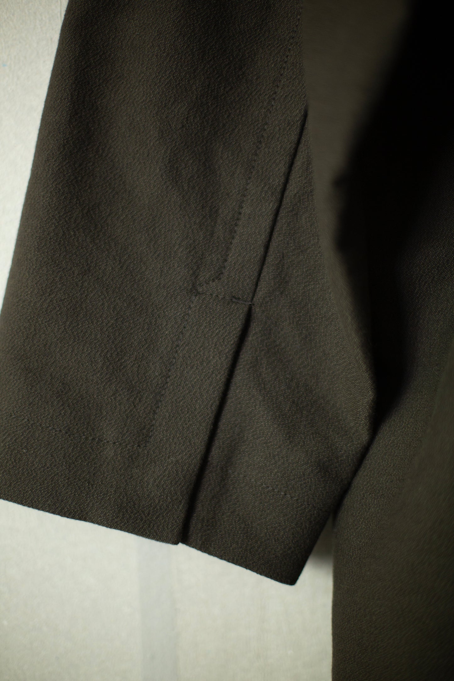 COAT#33 - ANTIQUE COTTON CLOTH FOREST