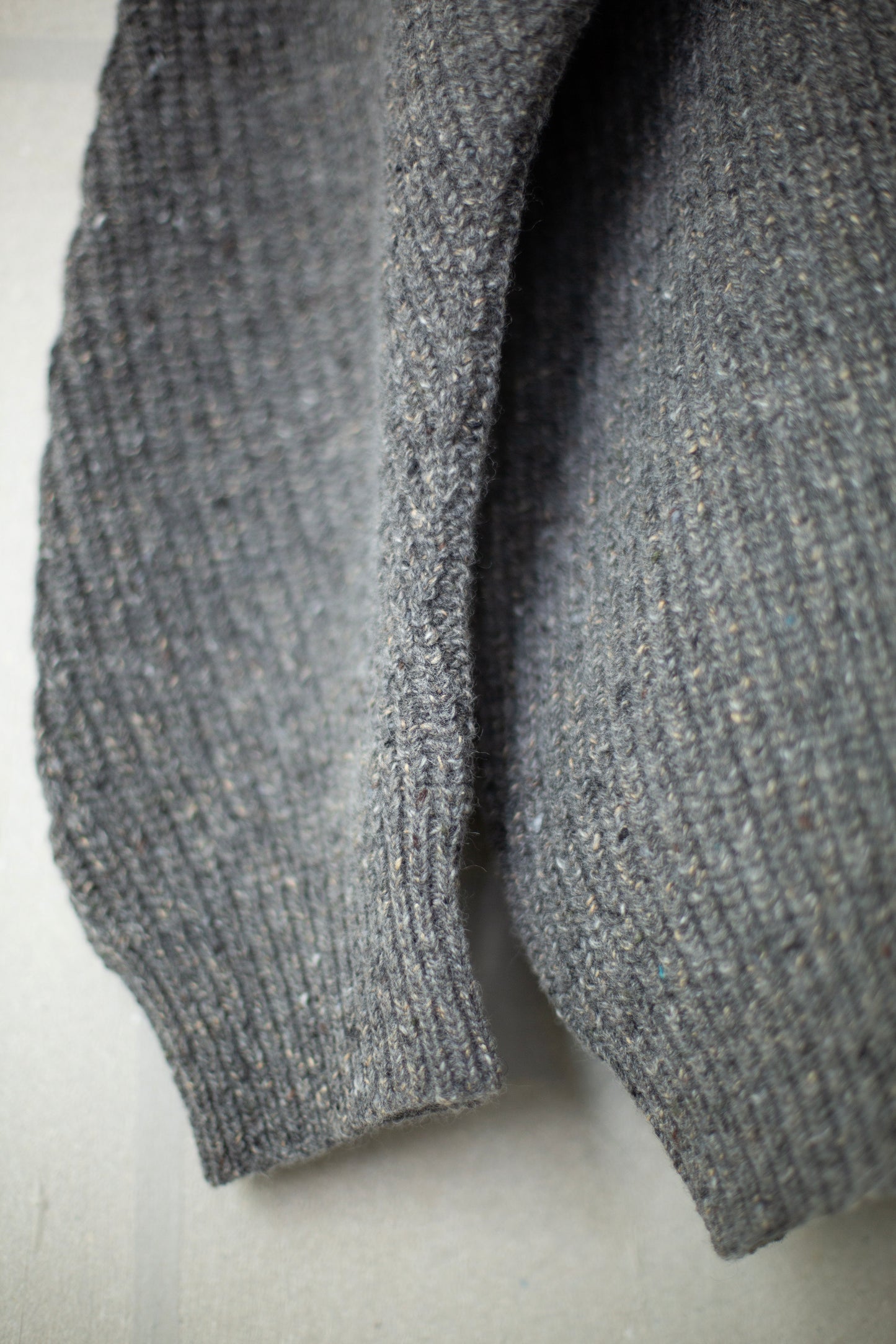 THE SPINNER JUMPER IN DONEGAL SMOKE
