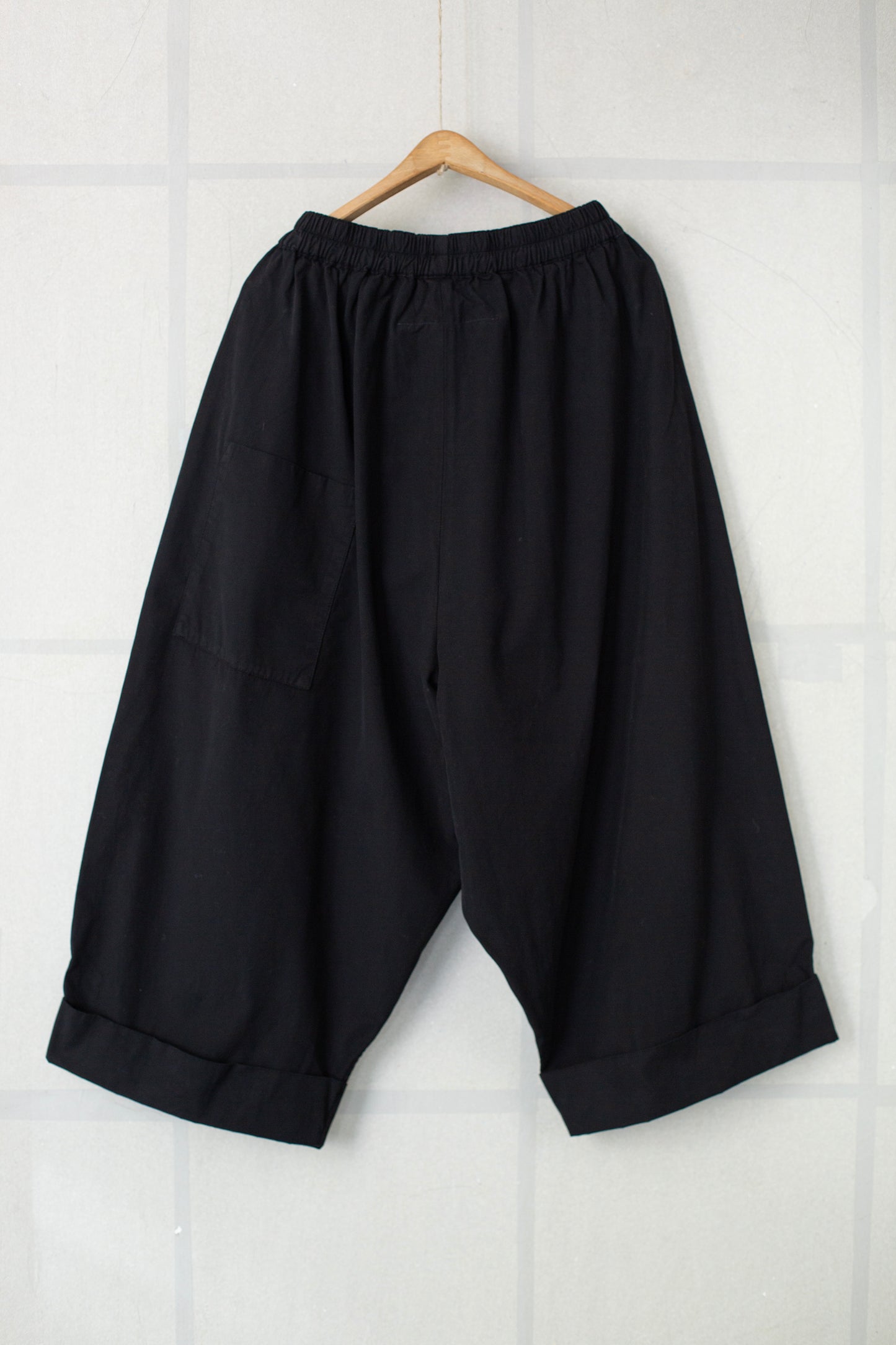 THE BAKER TROUSER IN FINE CANVAS FLINT