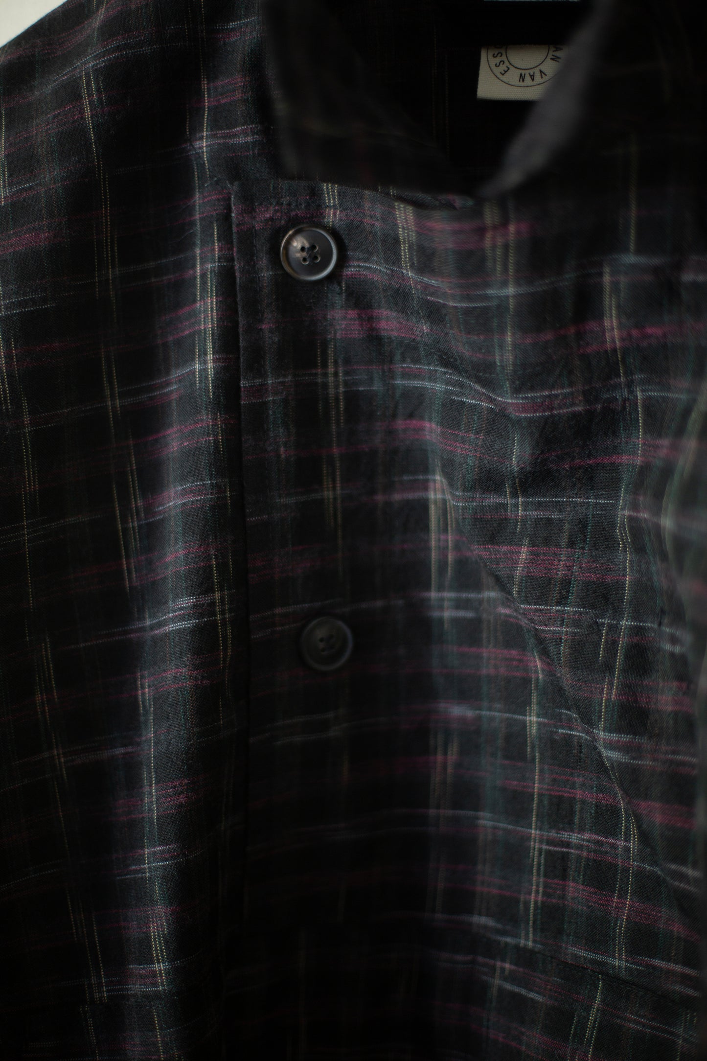 ANORAK#1 - TUMBLED WOOL CHECK KASURI