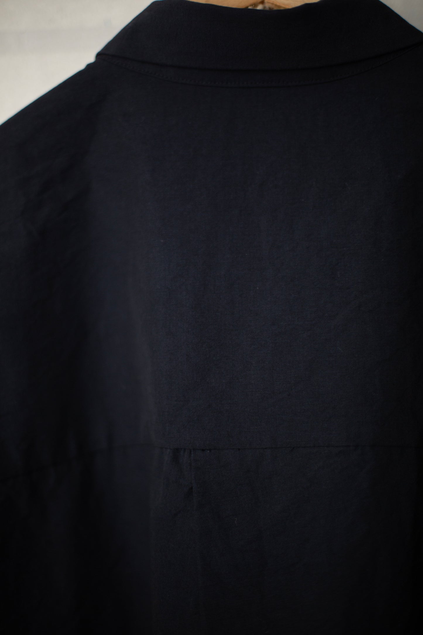 THE FRAMER DRESS IN STRUCTURED COTTON INK