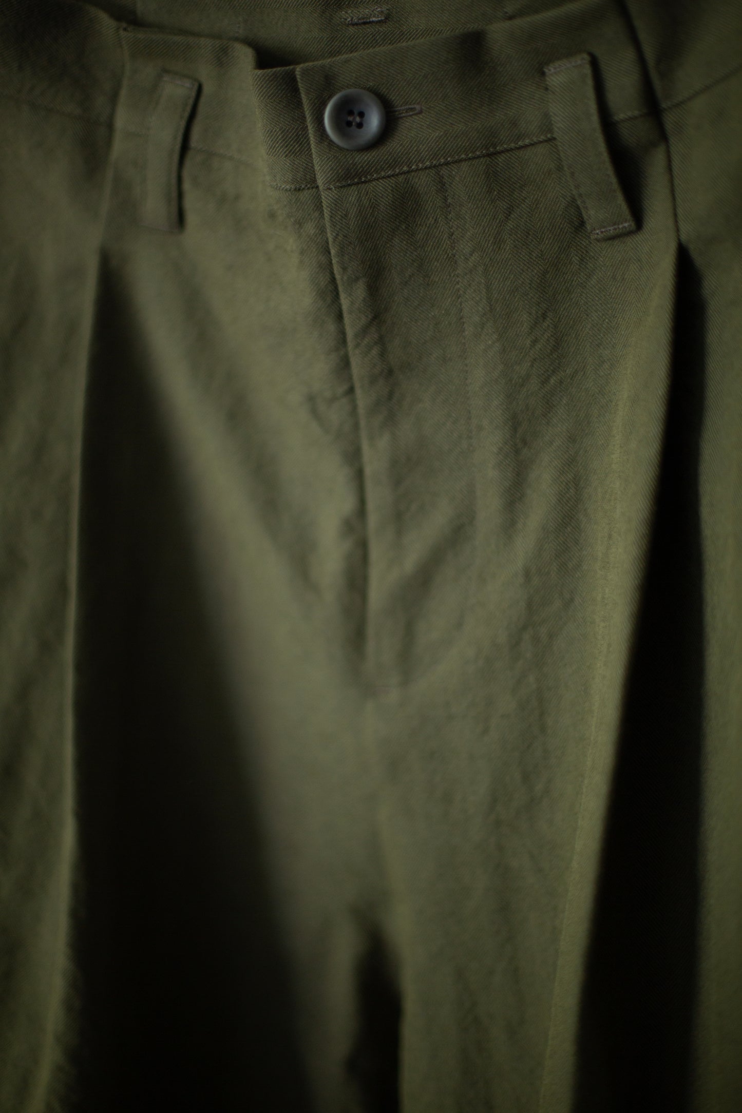 THE POTTER TROUSER IN HERRINGBONE SUITING HEATH