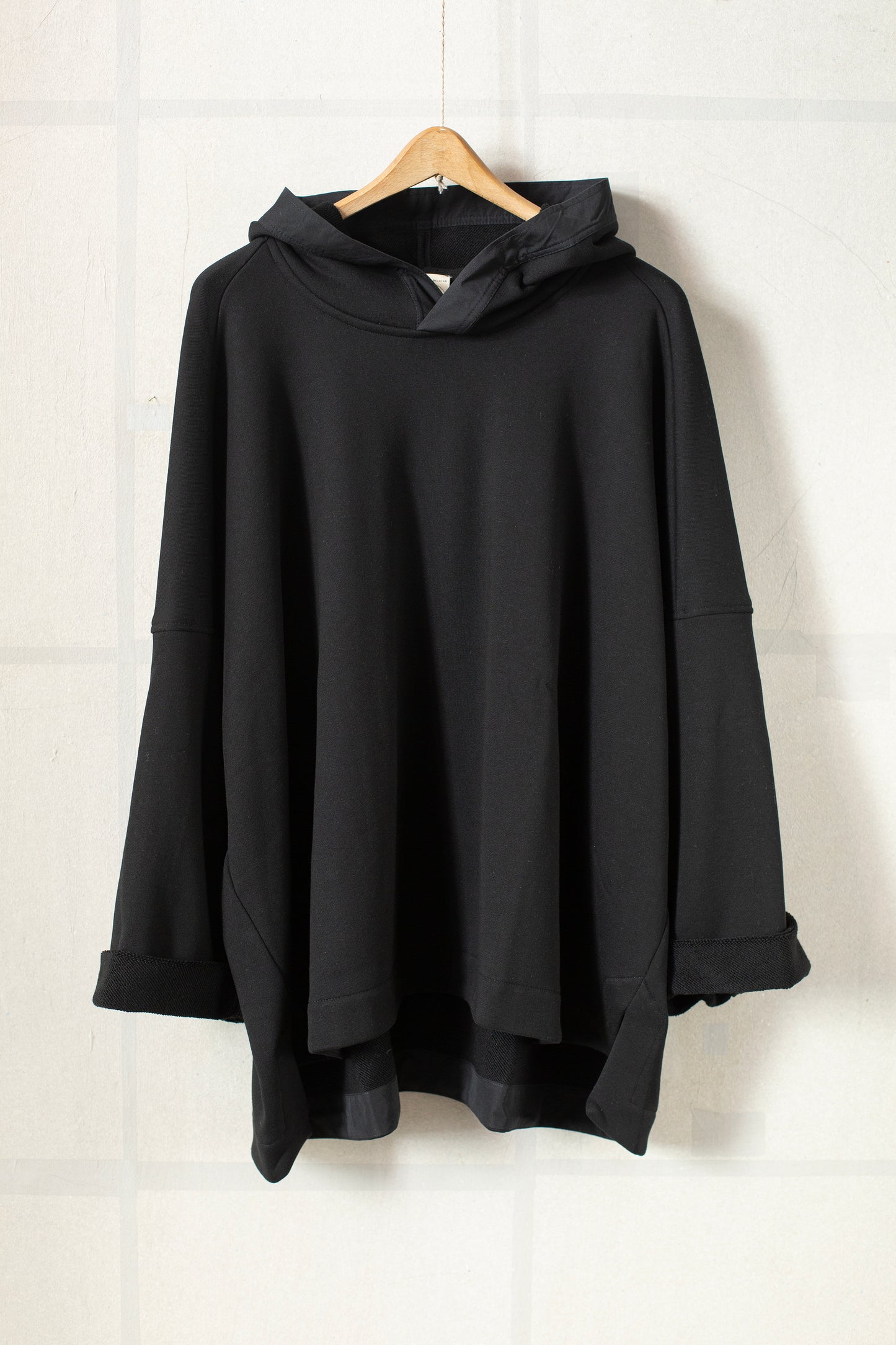 SWEAT#61 - COTTON LINEN SWEAT BLACK