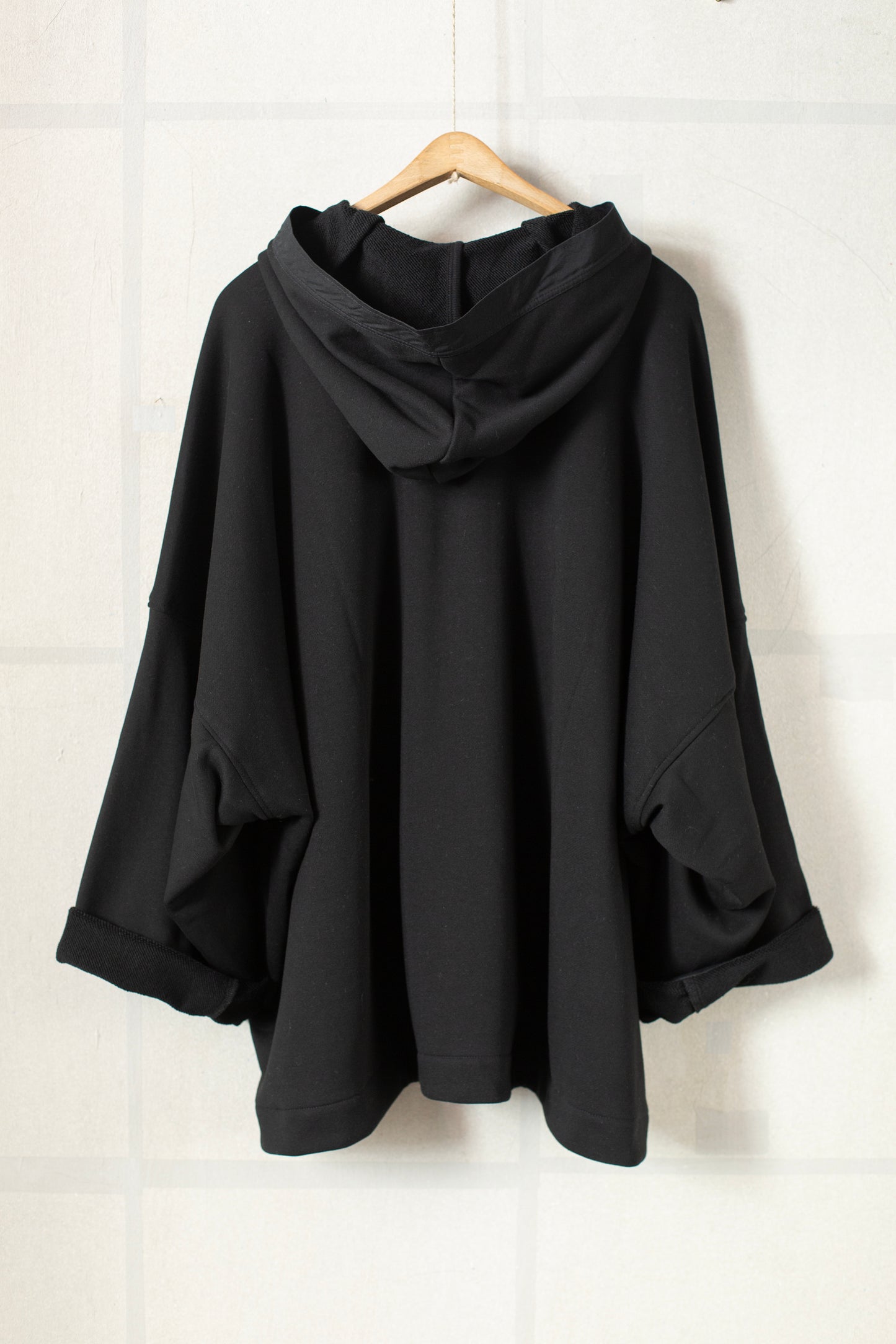 SWEAT#61 - COTTON LINEN SWEAT BLACK