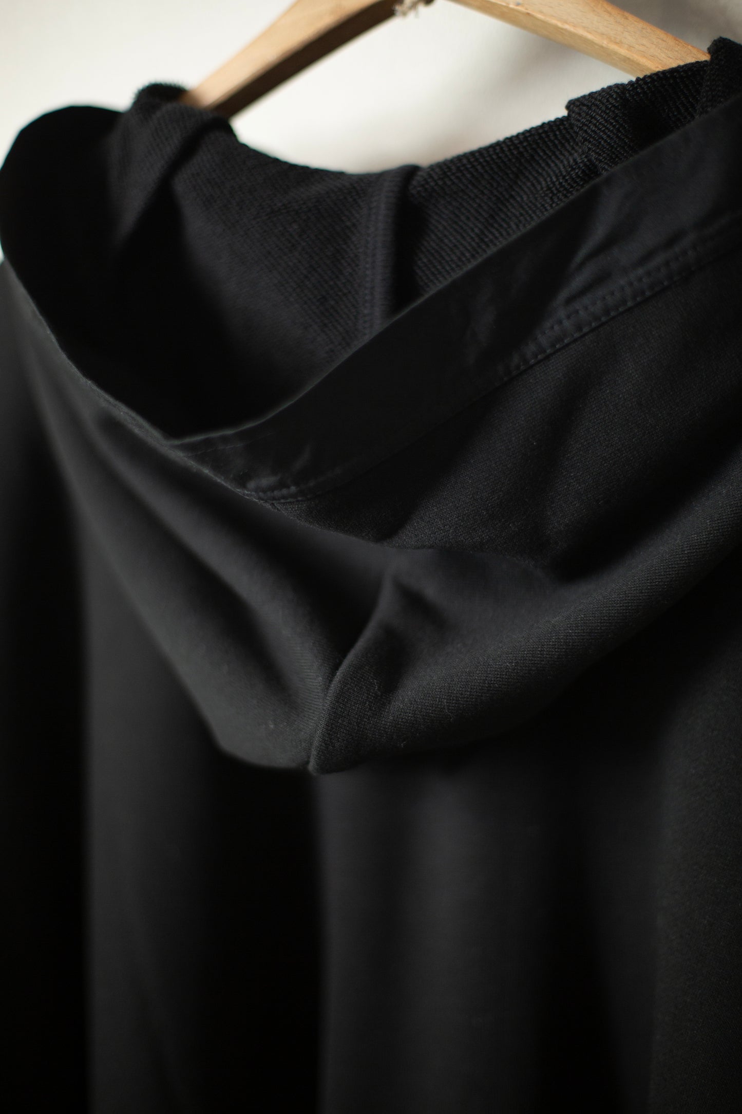 SWEAT#61 - COTTON LINEN SWEAT BLACK