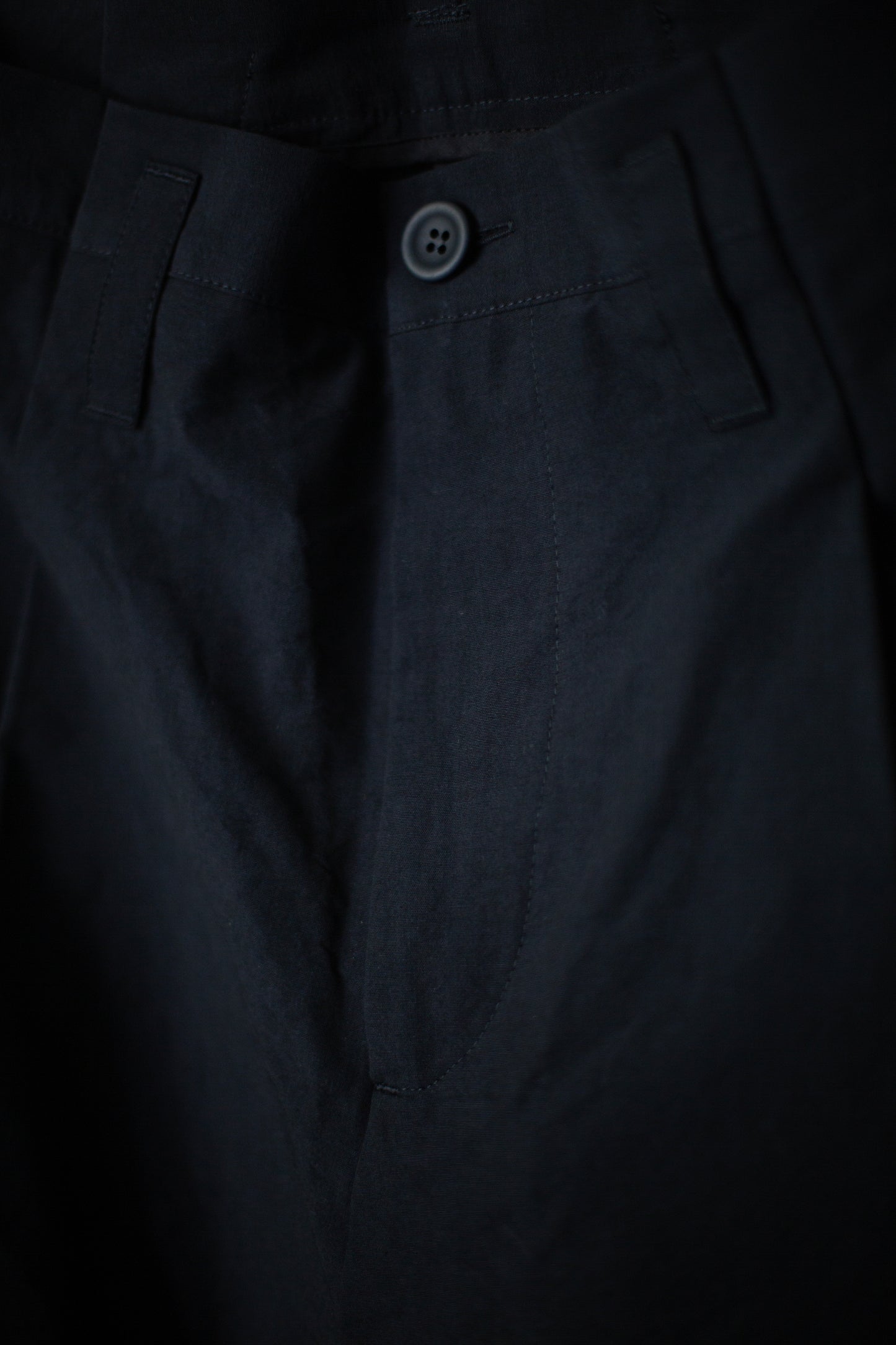 THE POTTER TROUSER IN STRUCTURED COTTON INK
