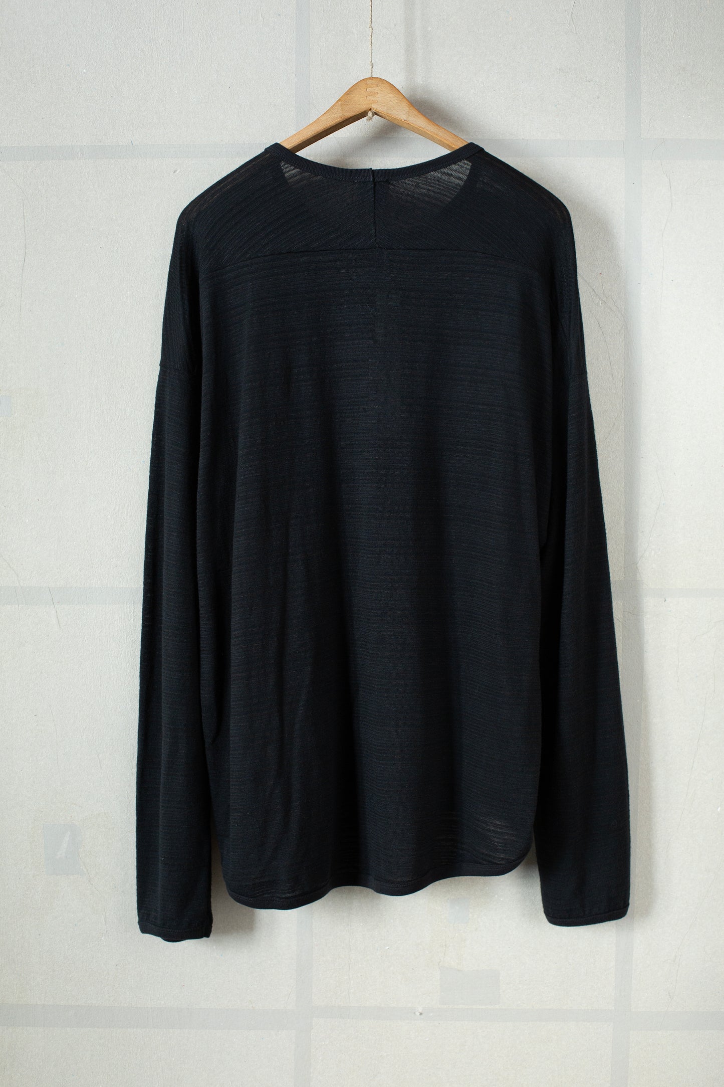 TEE#87 - RIPPLE JERSEY BLACK