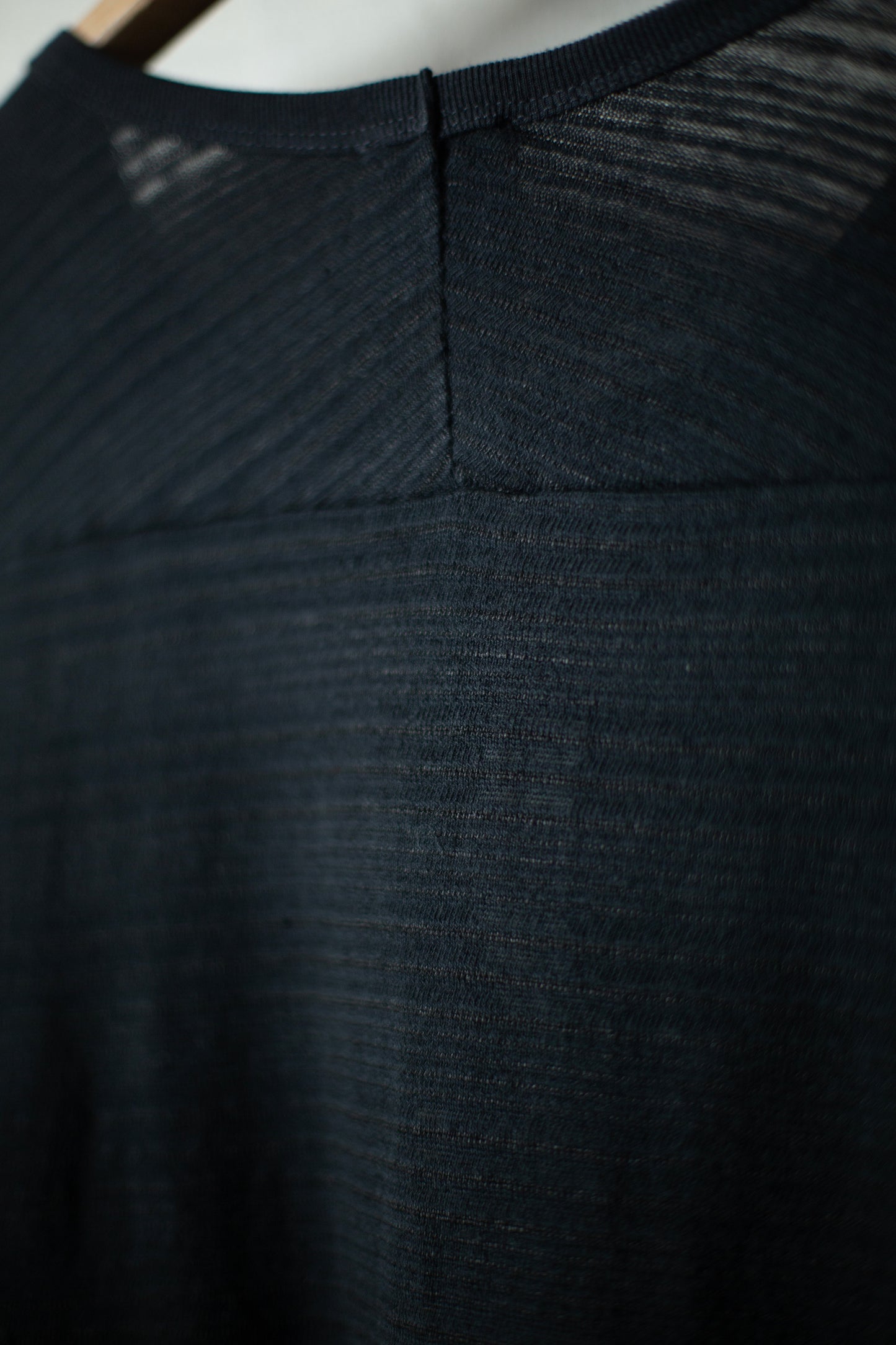 TEE#87 - RIPPLE JERSEY BLACK