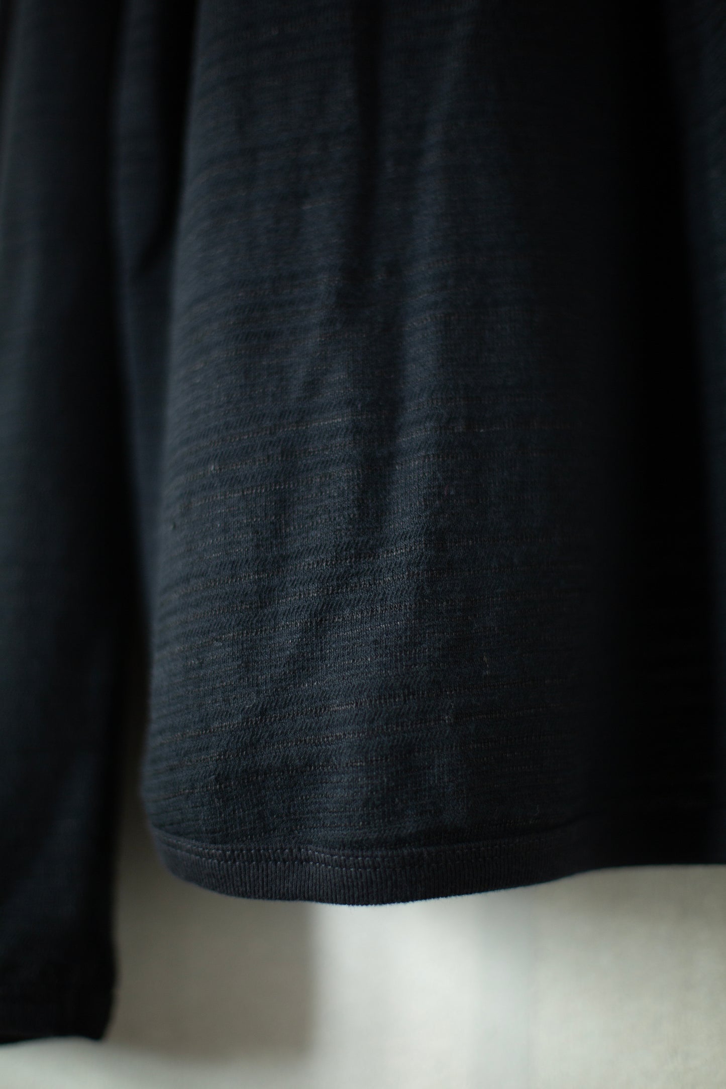 TEE#87 - RIPPLE JERSEY BLACK