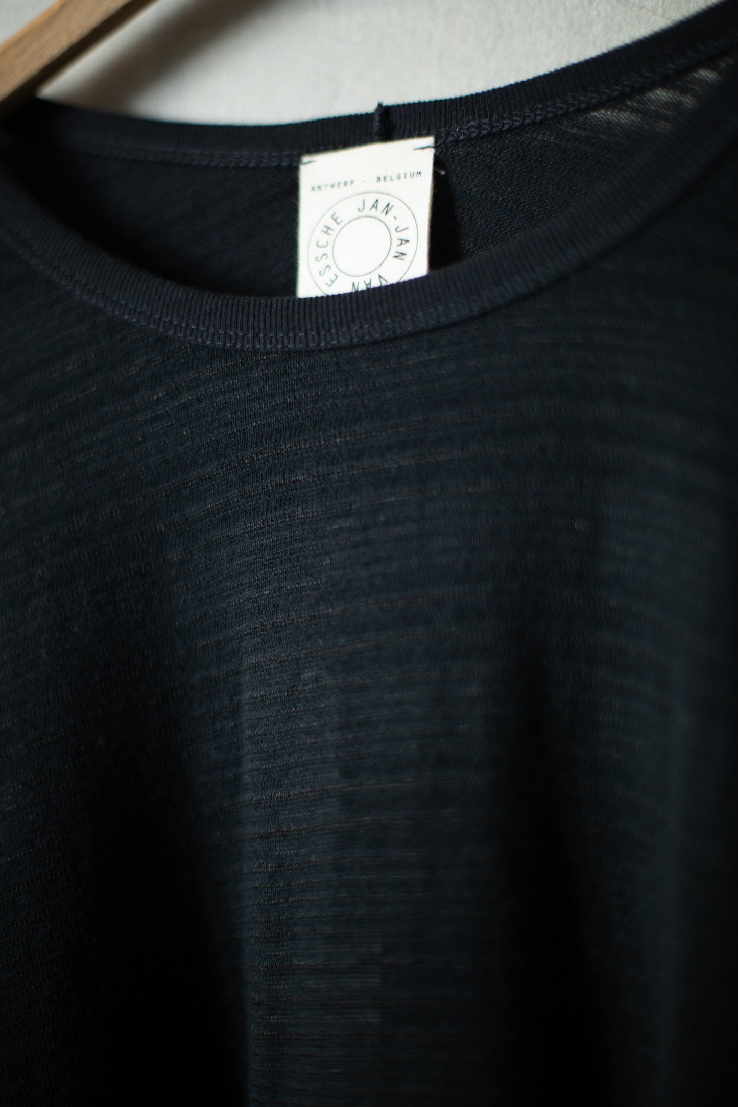 TEE#87 - RIPPLE JERSEY BLACK