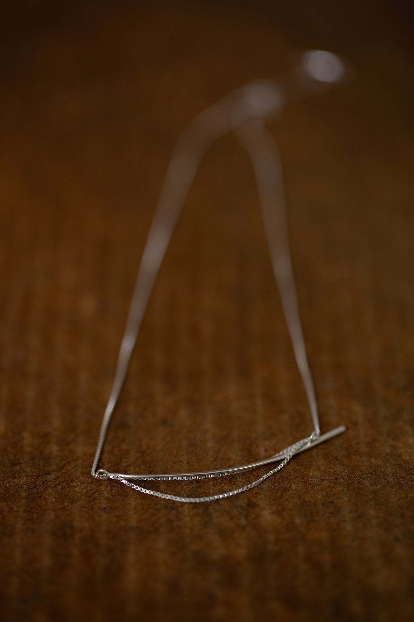 Hand forged Silver Necklace
