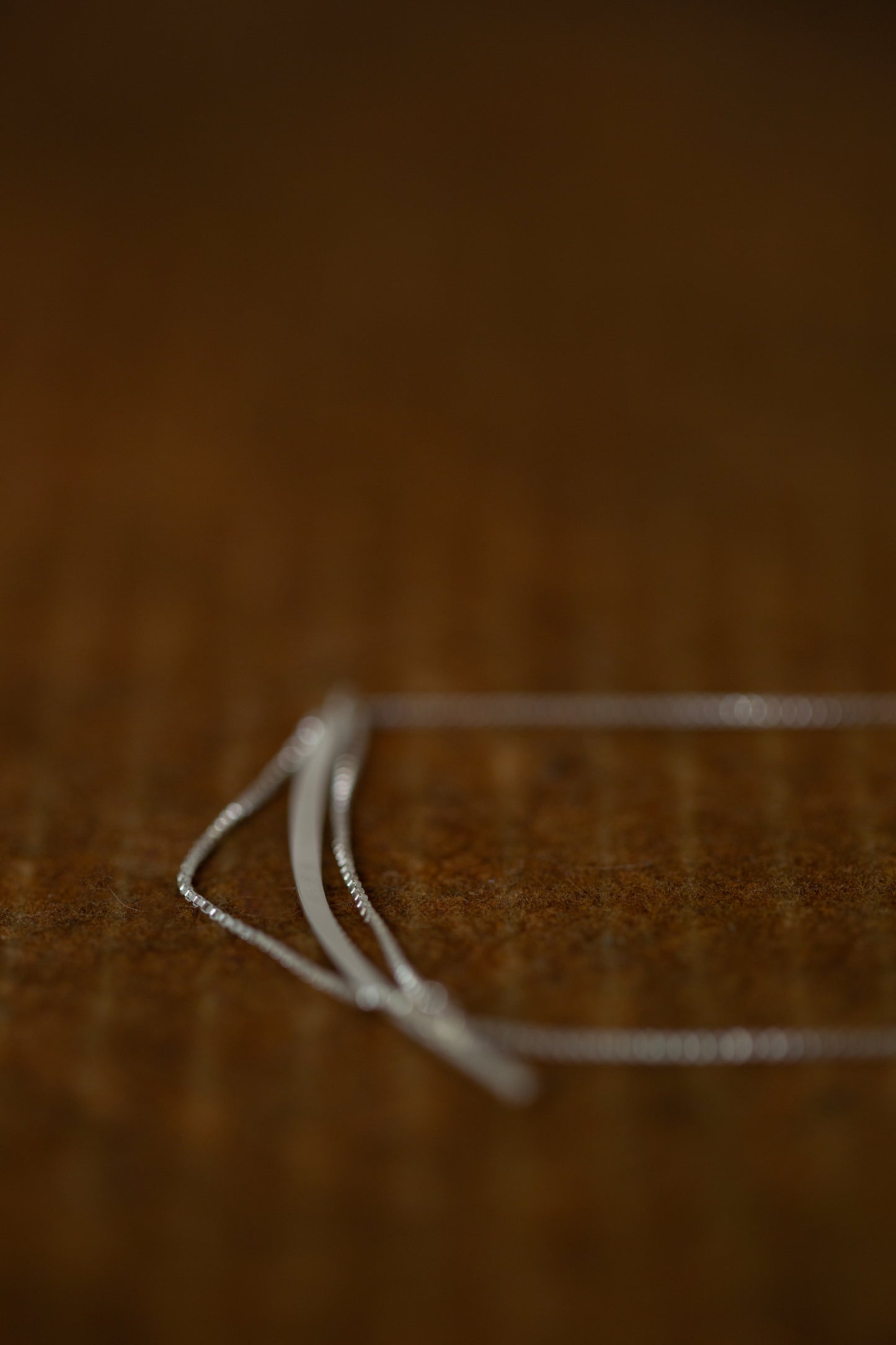 Hand forged Silver Necklace