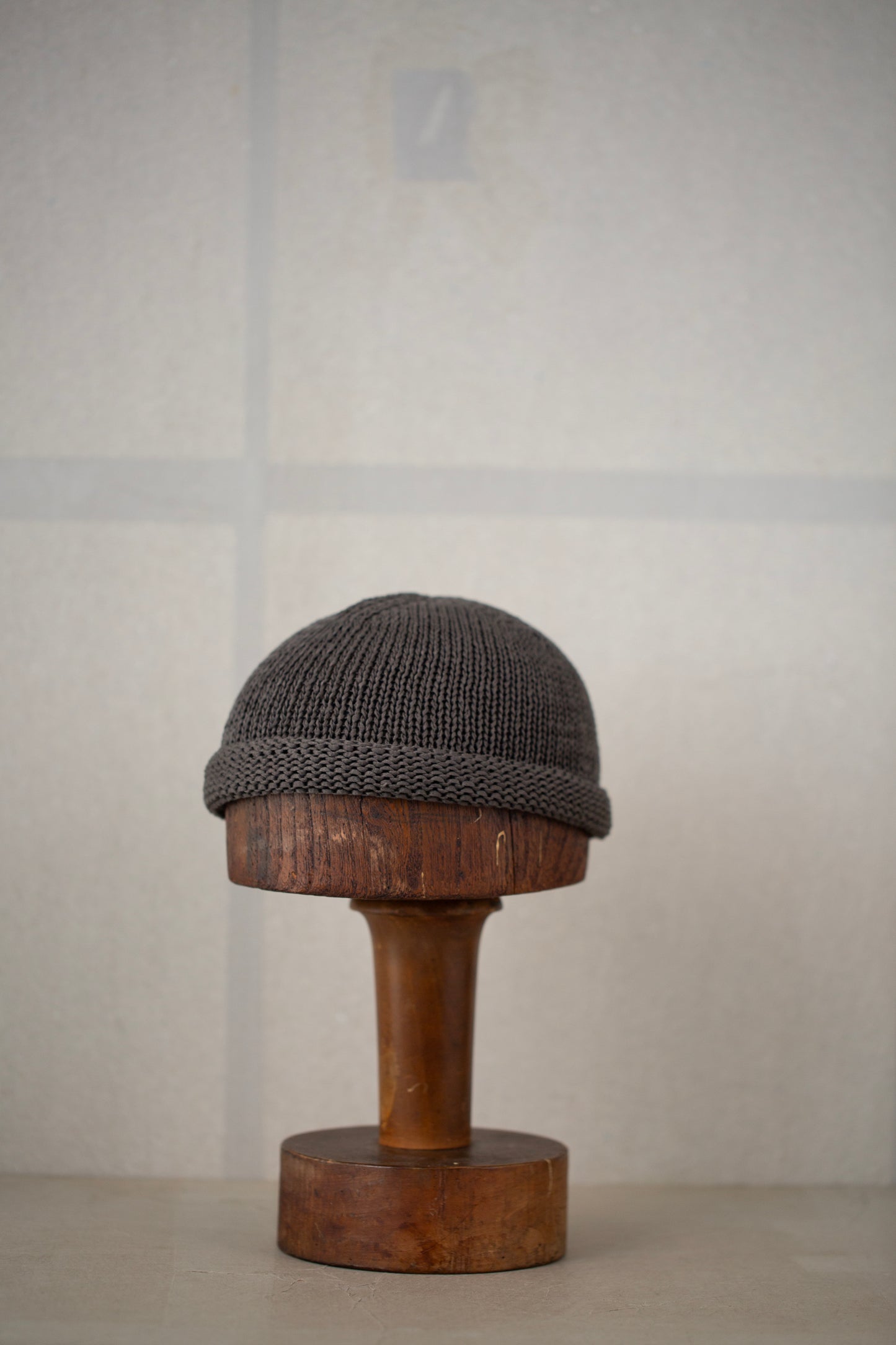 Grass knitted beanie