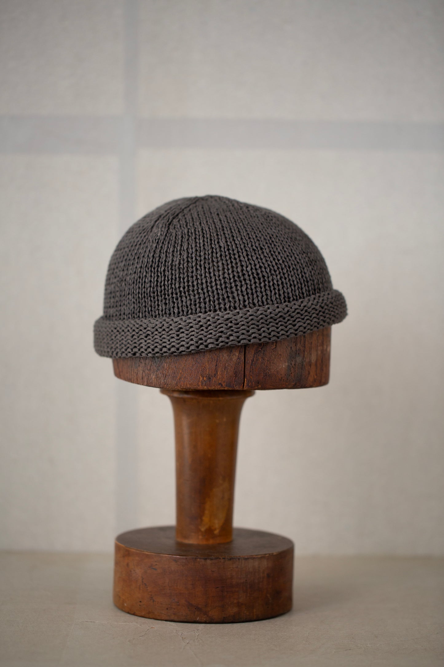Grass knitted beanie