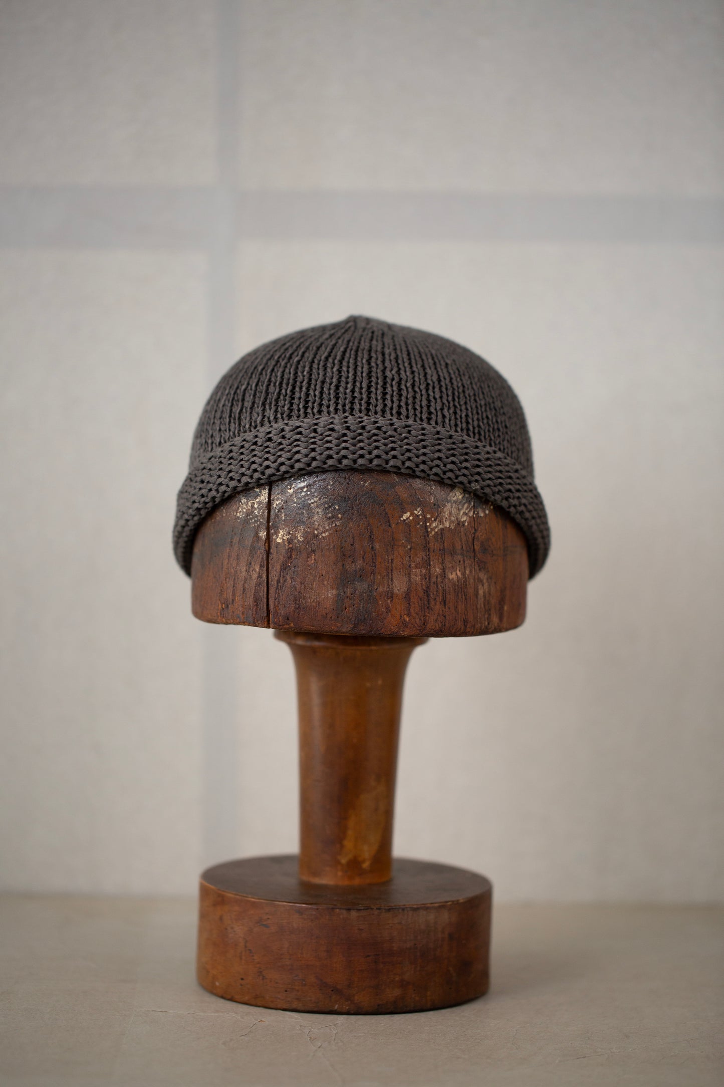Grass knitted beanie