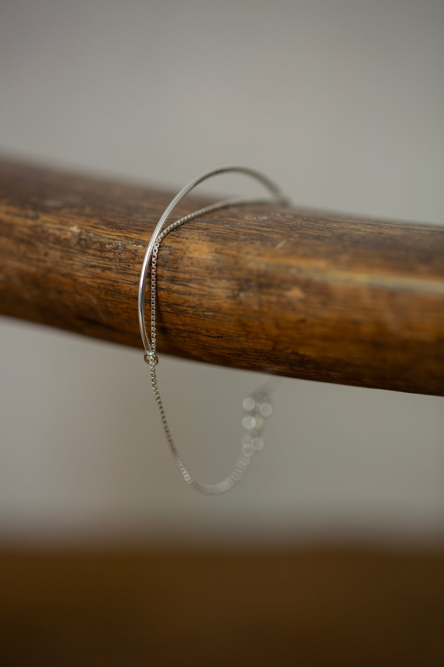 Hand forged Silver Bracelet S
