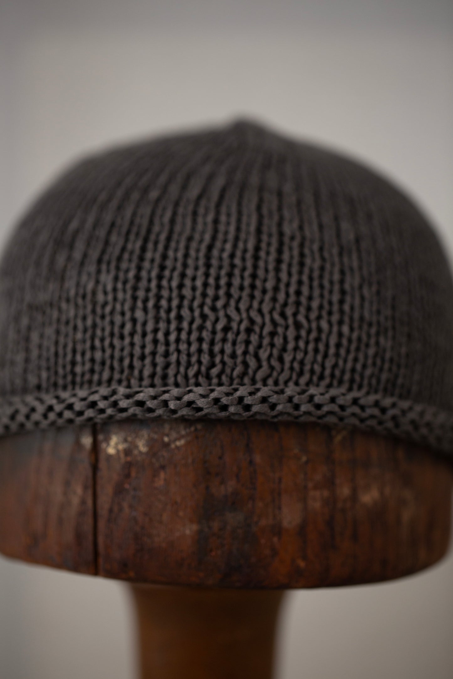 Grass knitted beanie