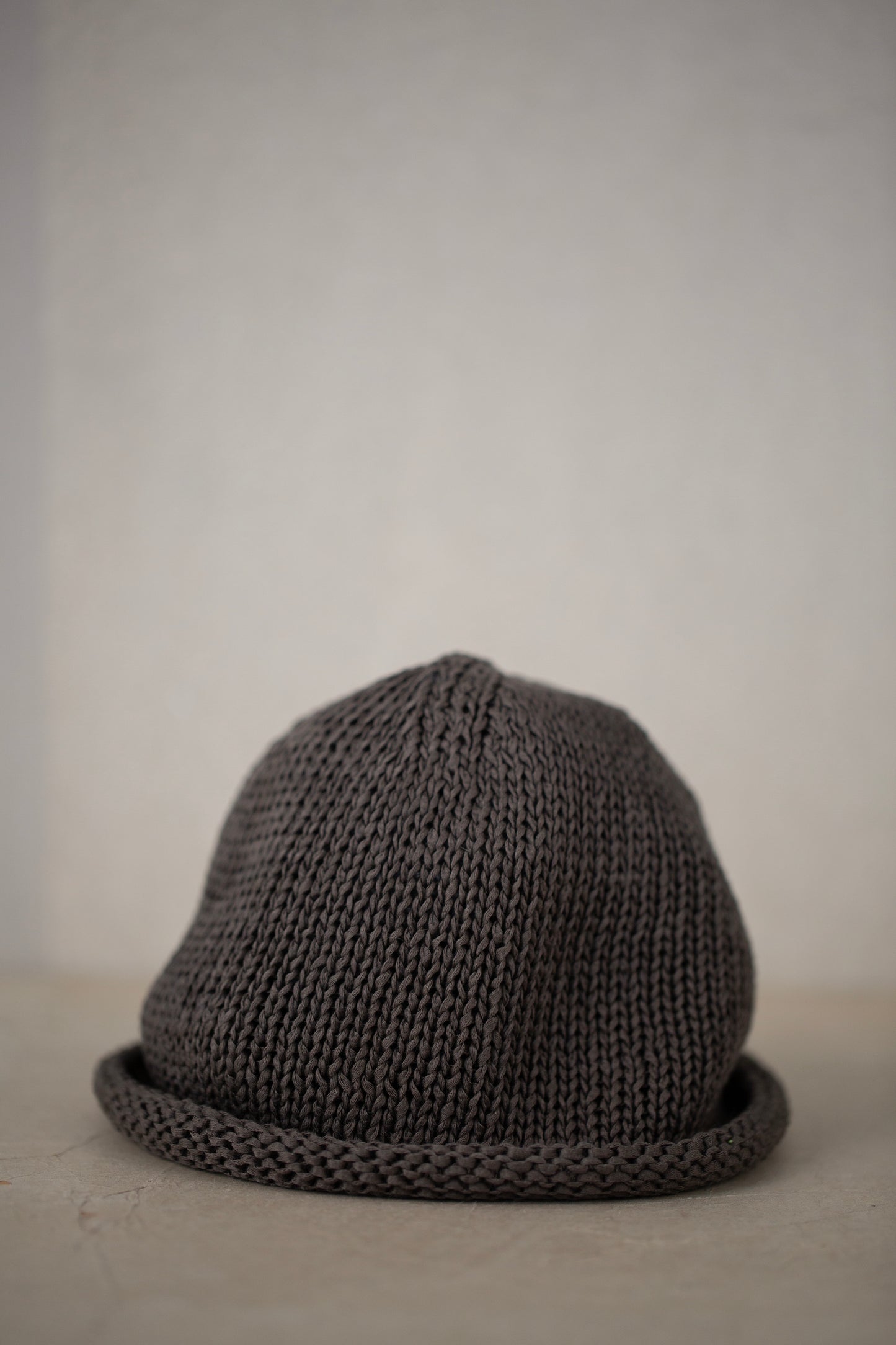 Grass knitted beanie