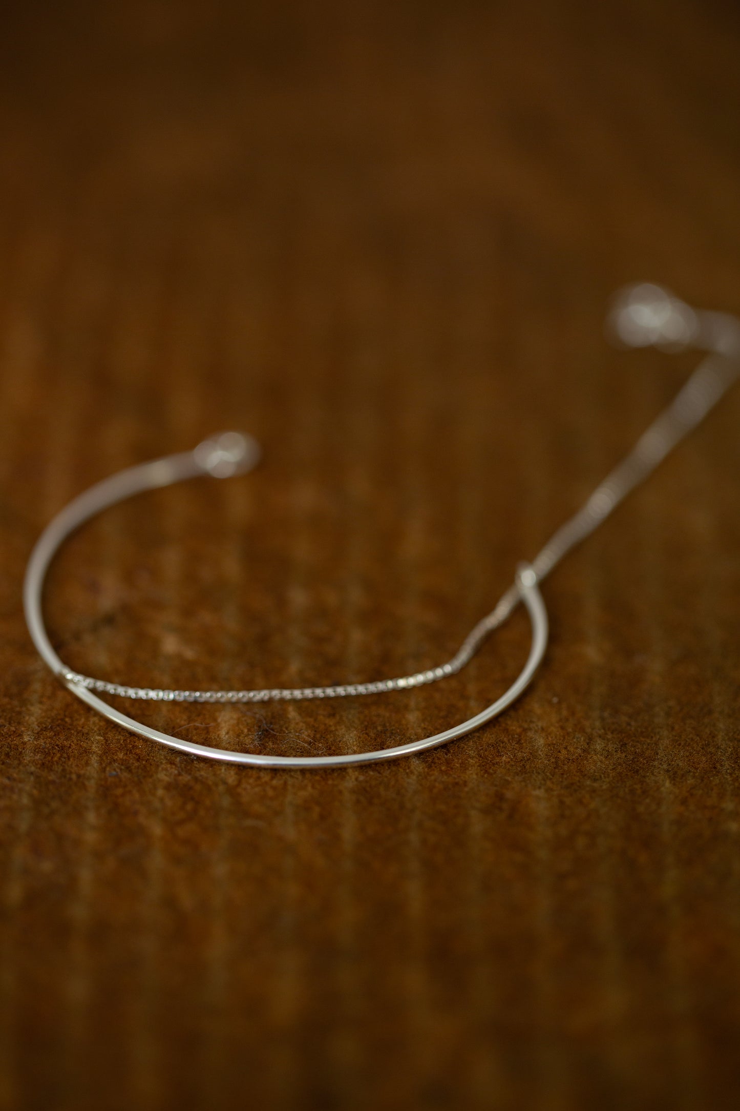 Hand forged Silver Bracelet S