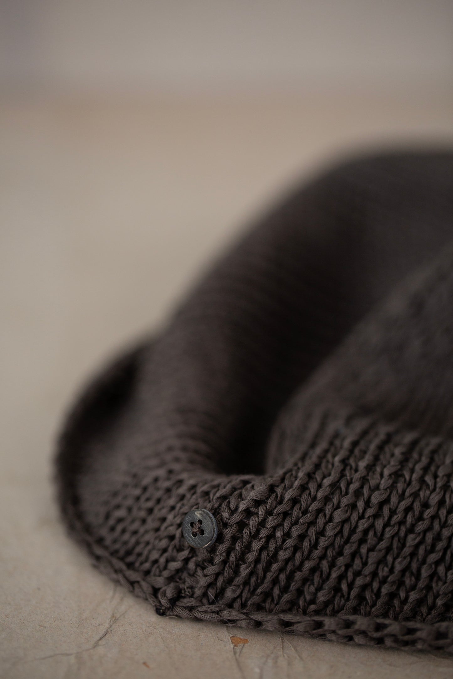 Grass knitted beanie