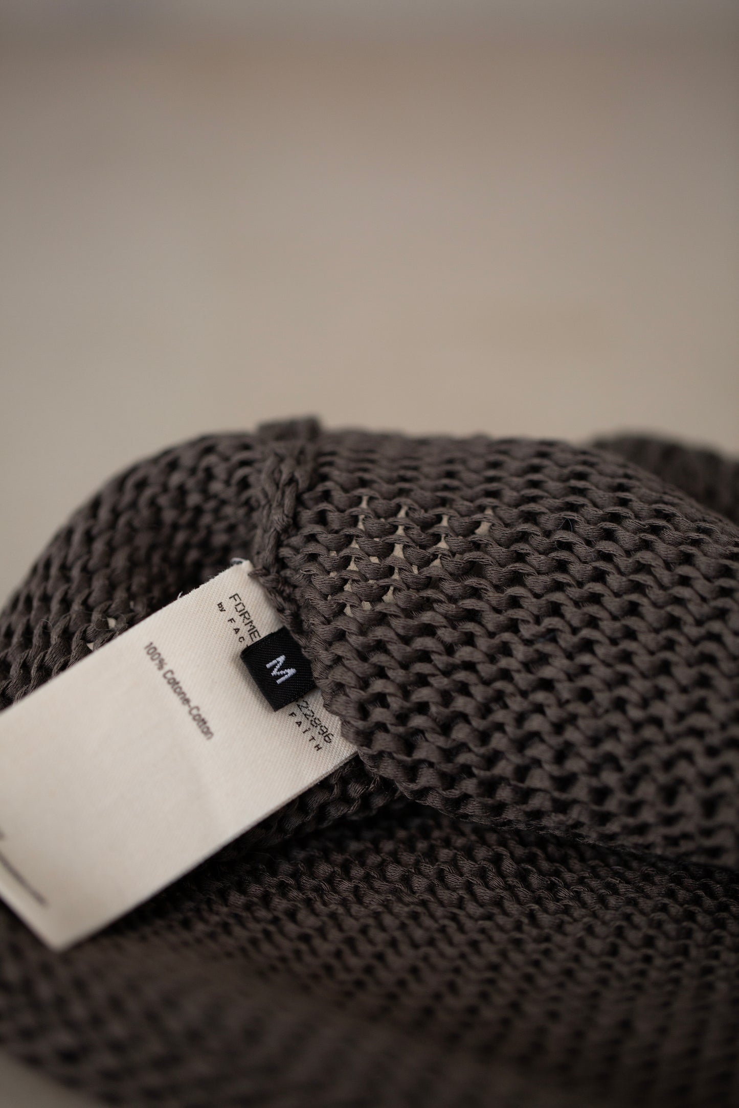 Grass knitted beanie