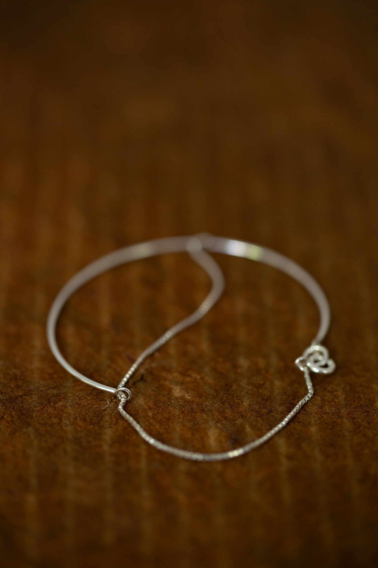 Hand forged Silver Bracelet S