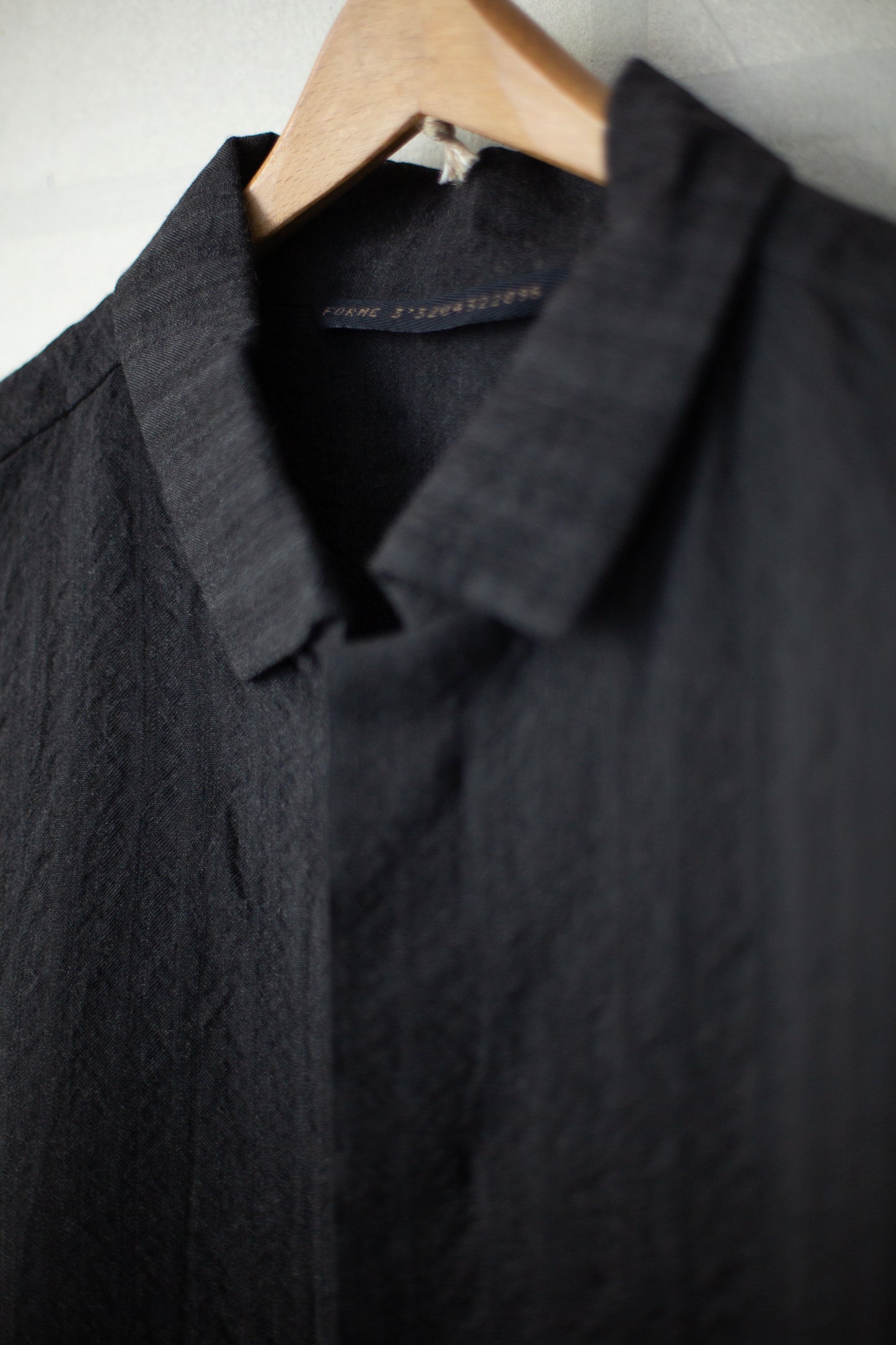 Off Black Minimal outer shirt