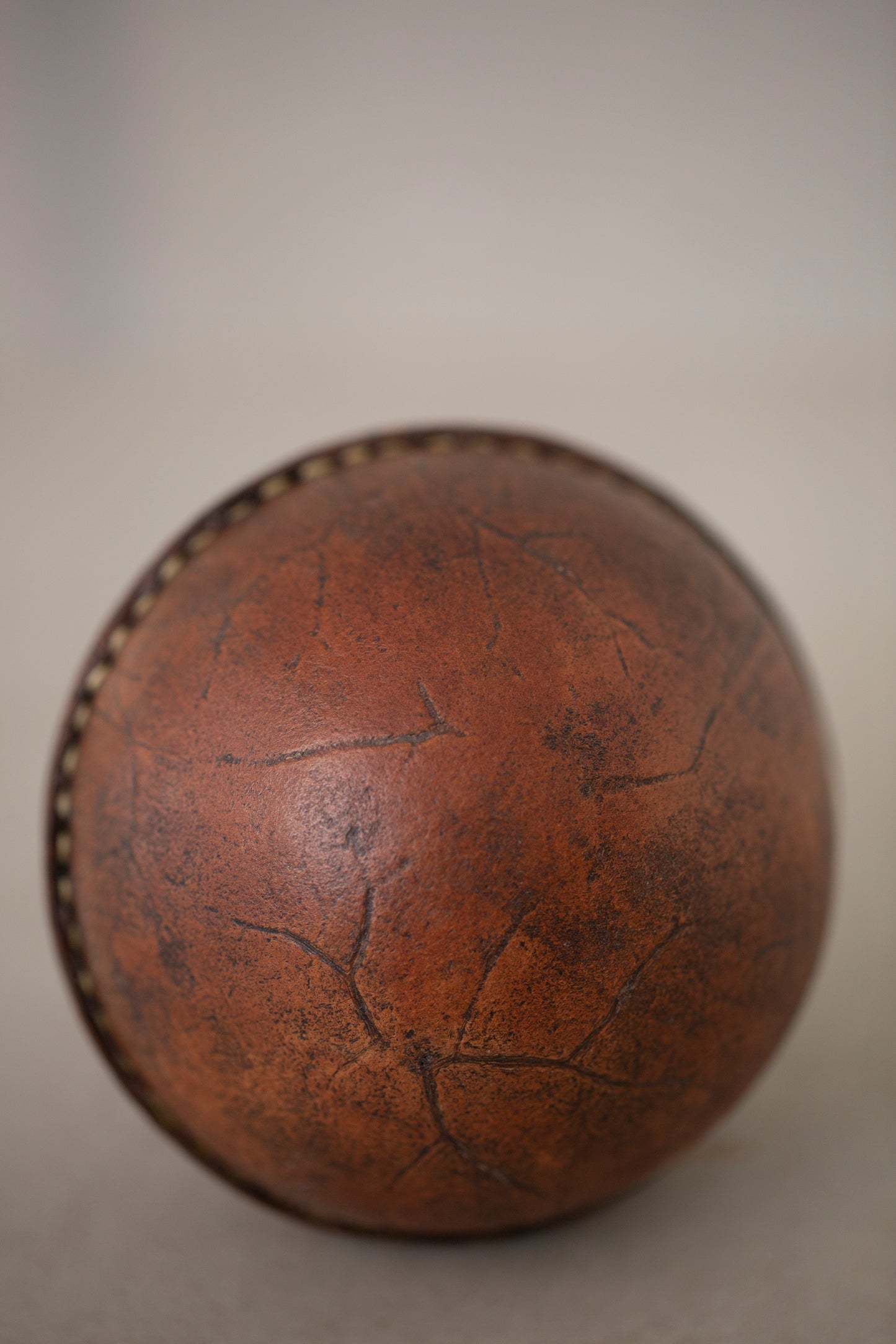 Hand crafted leather ball #2
