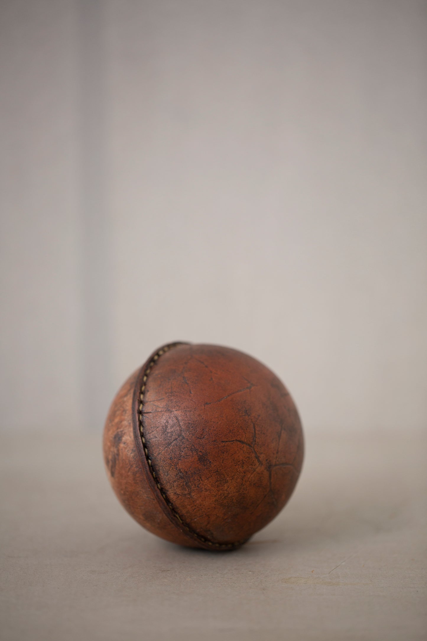 Hand crafted leather ball #2