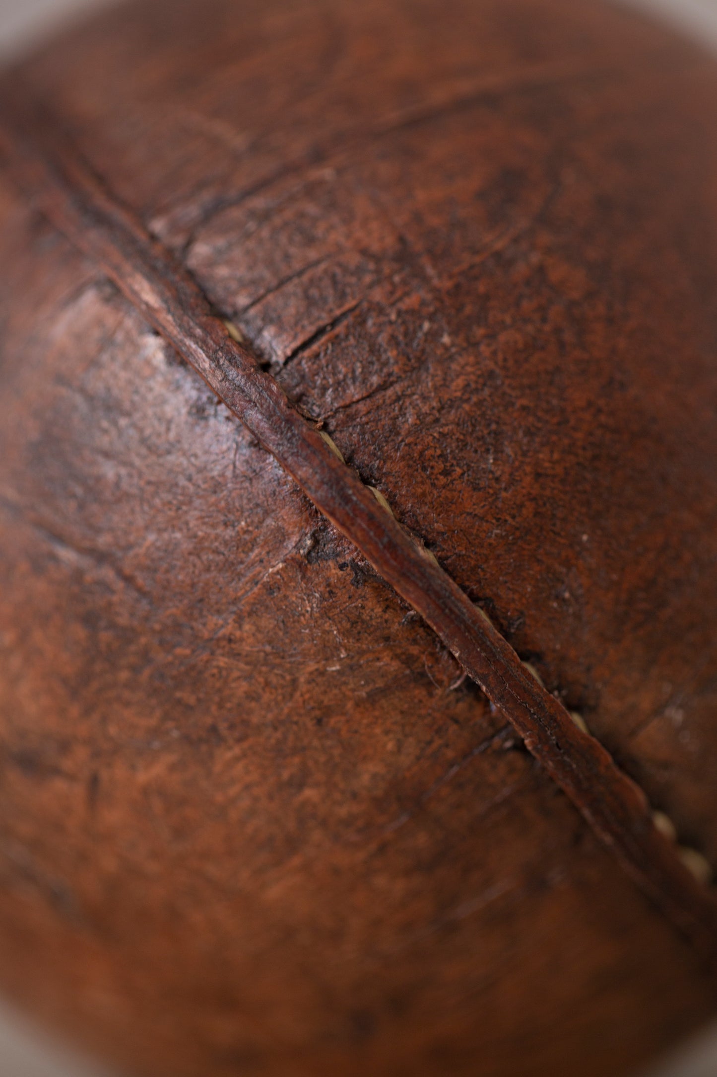 Hand crafted leather ball #2