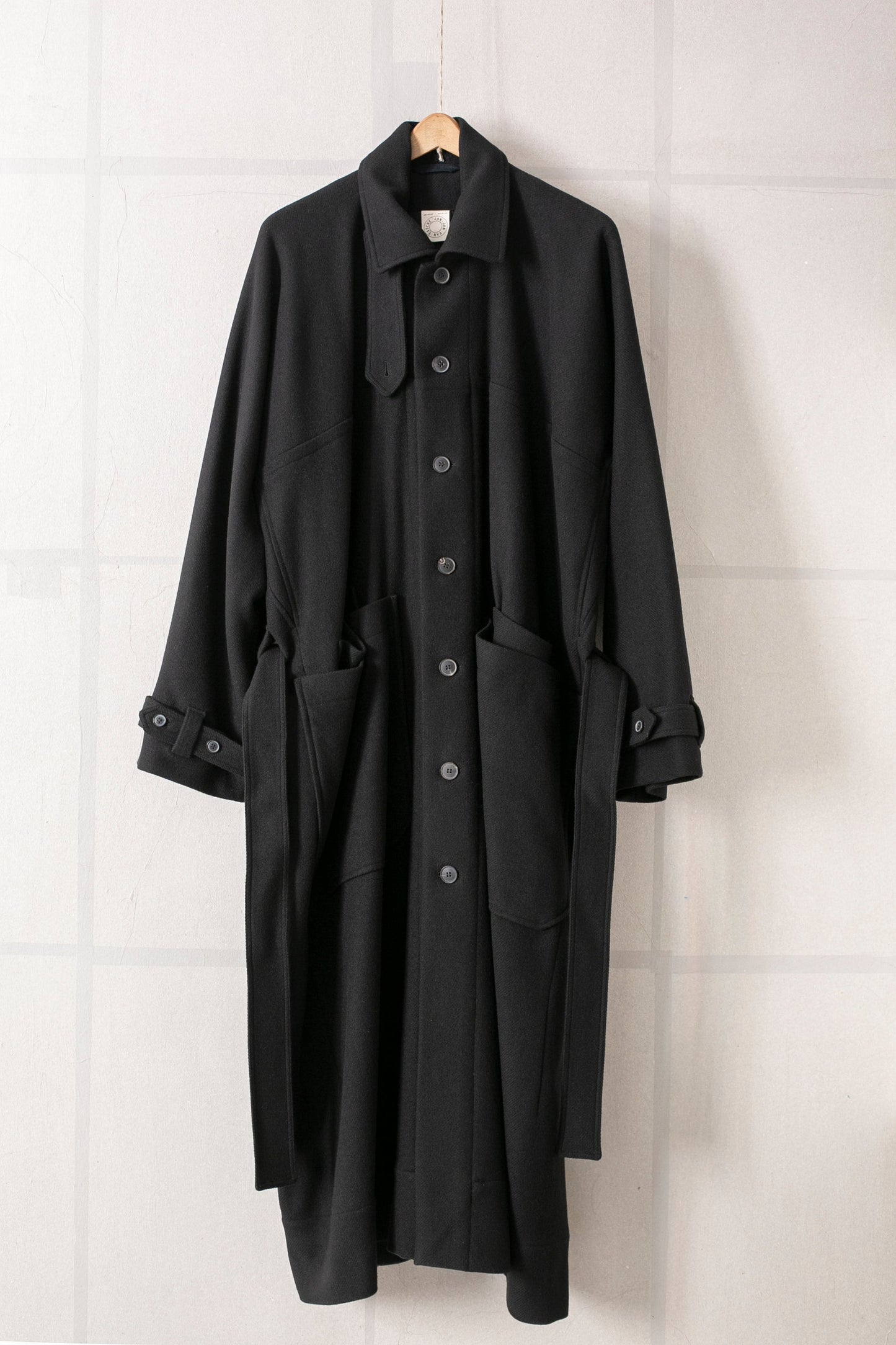 Coat#26 - Black Yak Wool