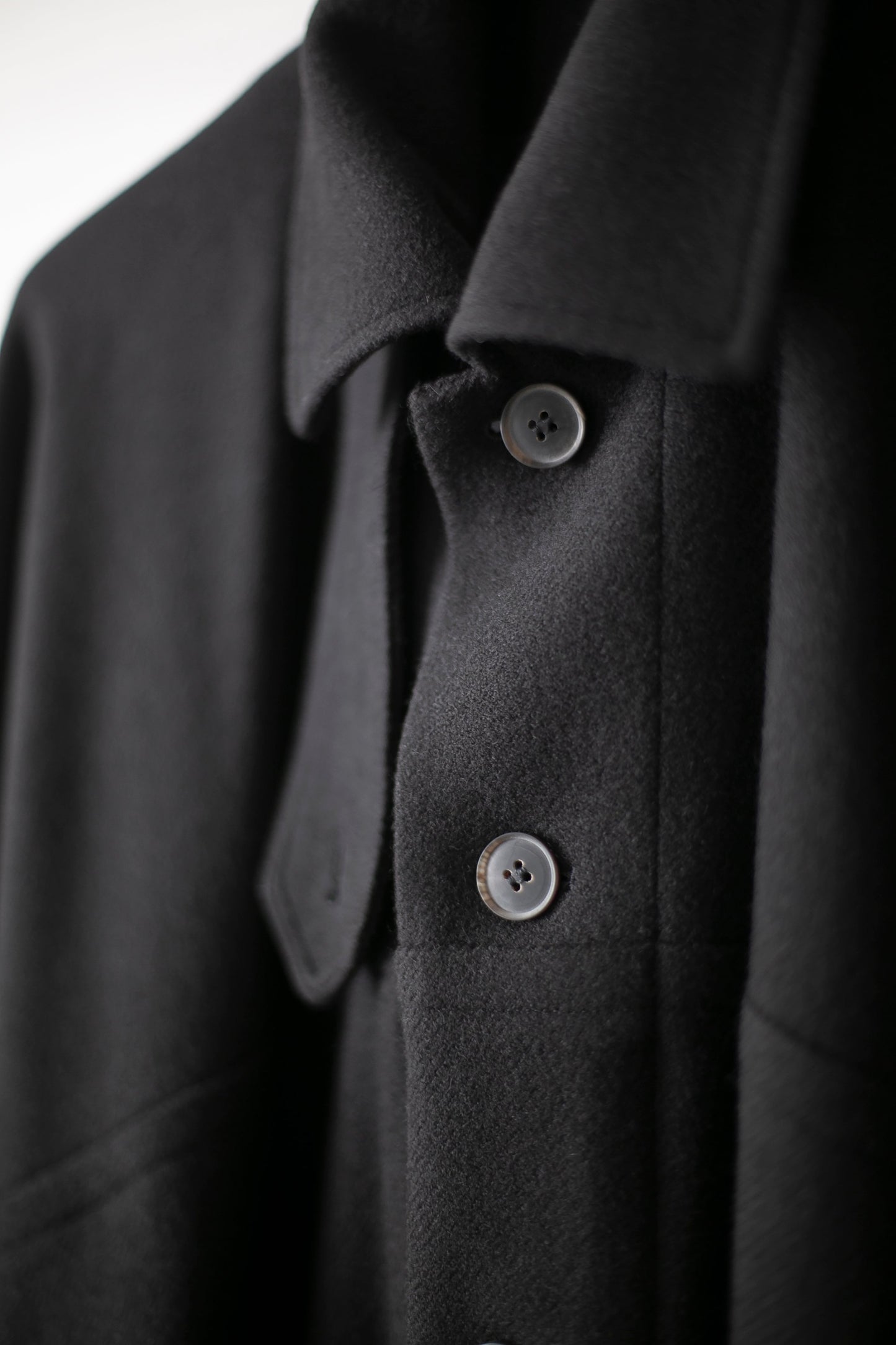 Coat#26 - Black Yak Wool
